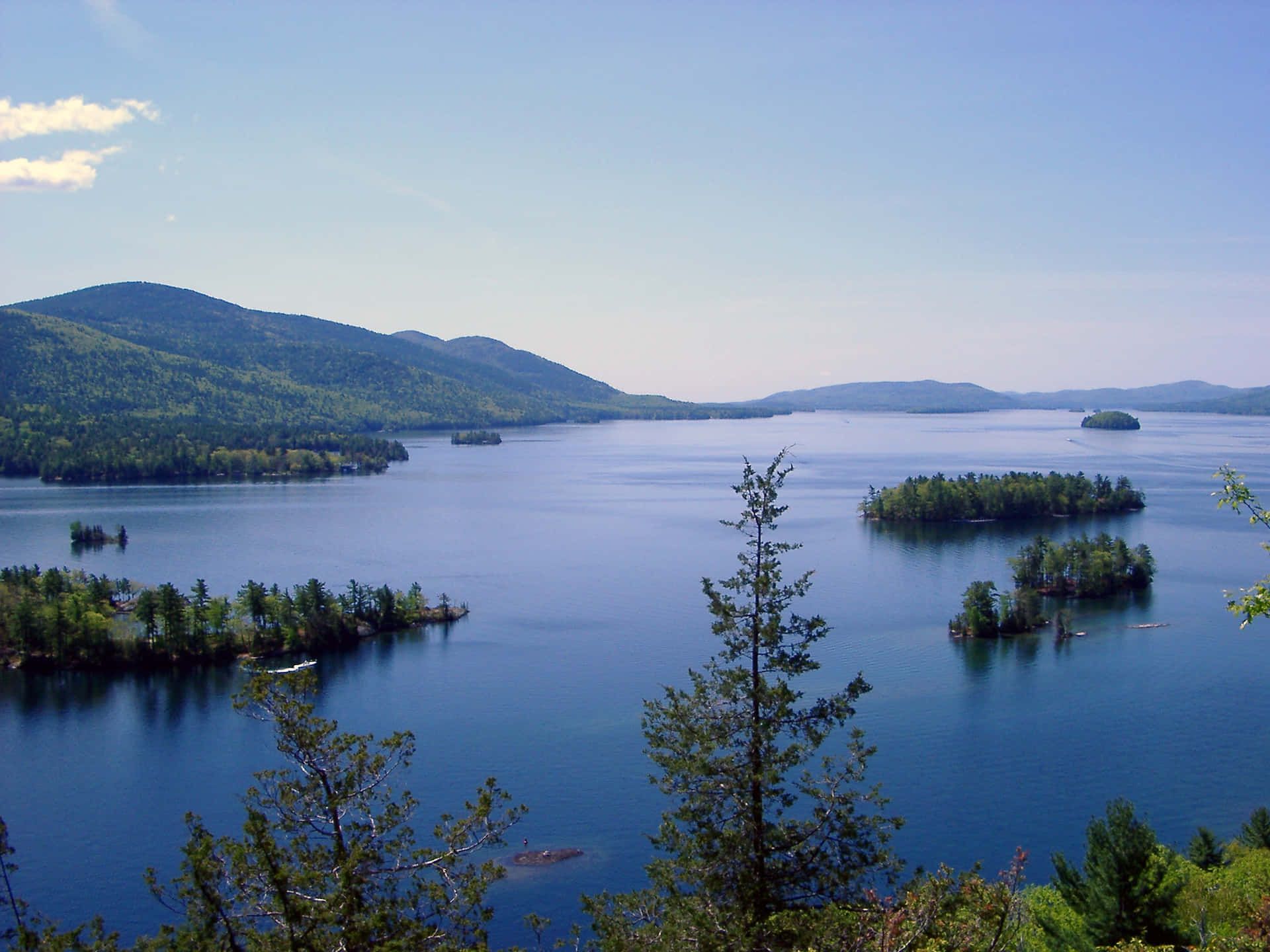 1920x1440 Download Placid Lake George Wallpaper