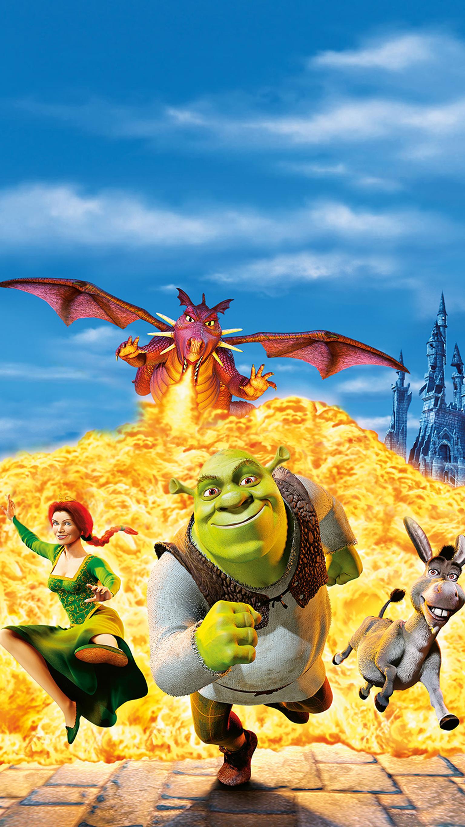 Hình nền điện thoại 1536x2732 Shrek (2001)