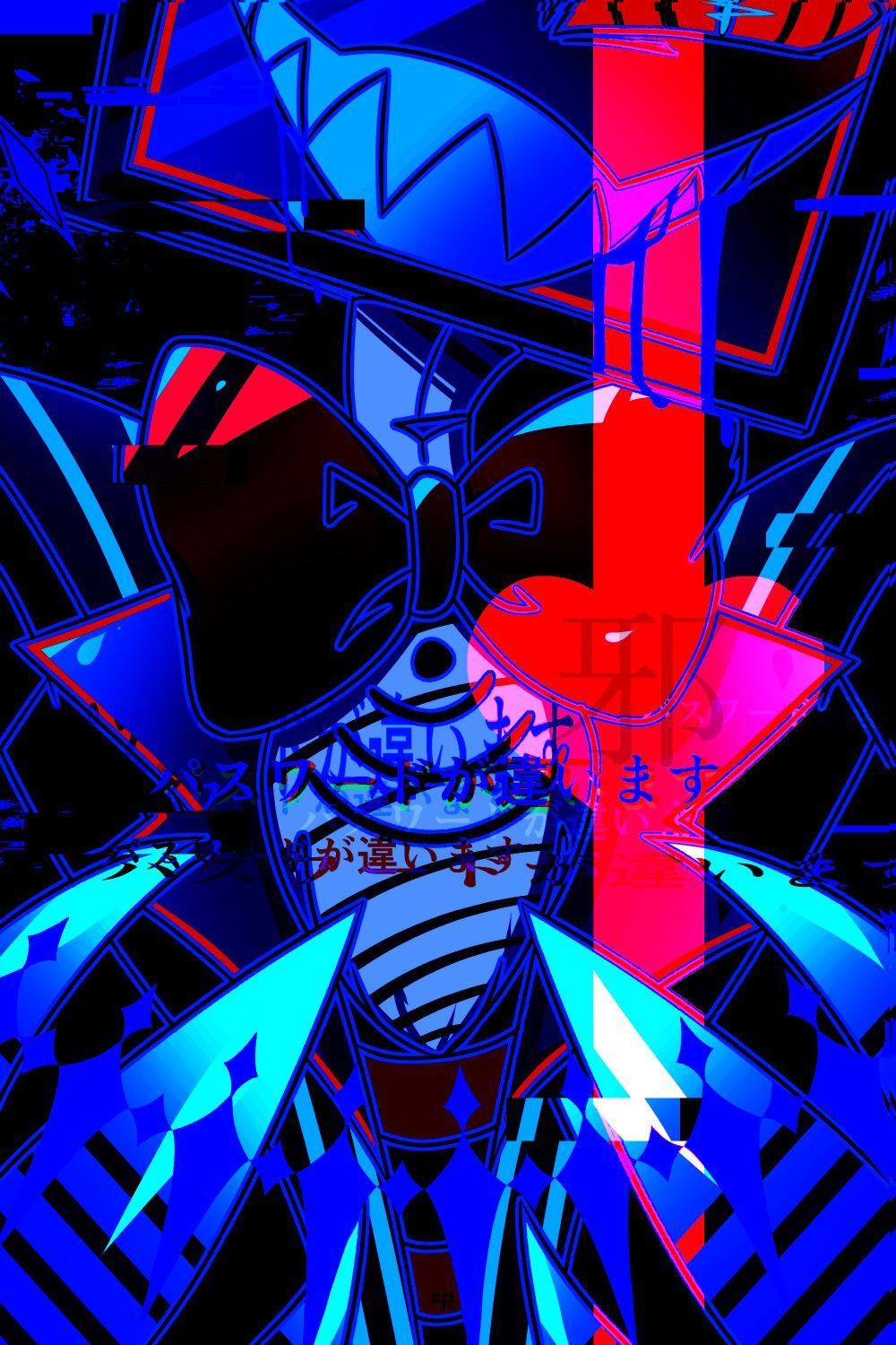 1000x1500 Hazbin Hotel Vox Glitch