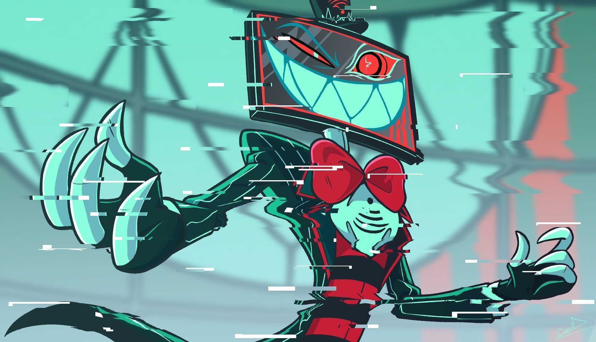 2006x1152 Vox (Hazbin Hotel) Wallpaper