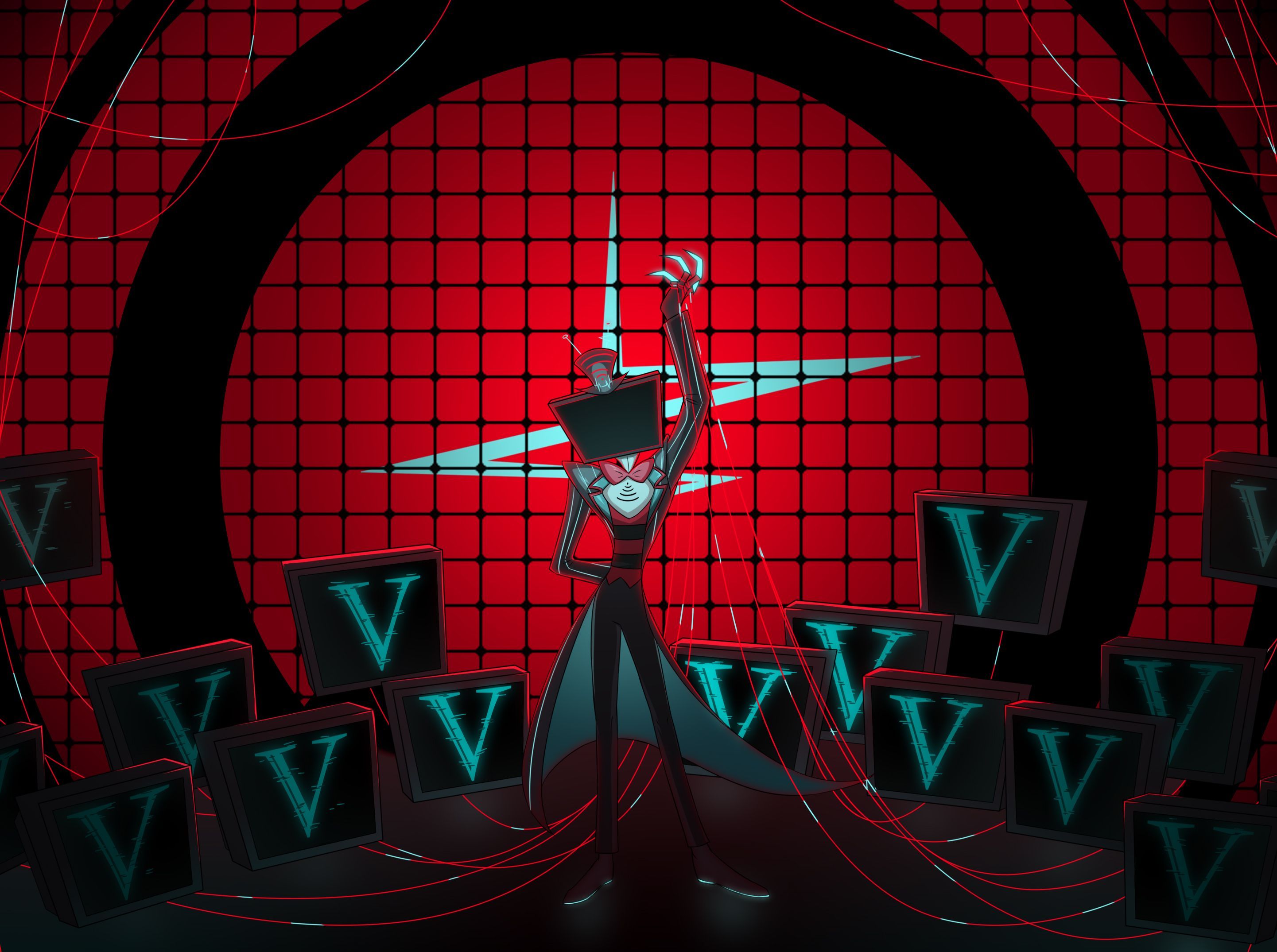 2883x2150 Vox (Hazbin Hotel) Wallpaper
