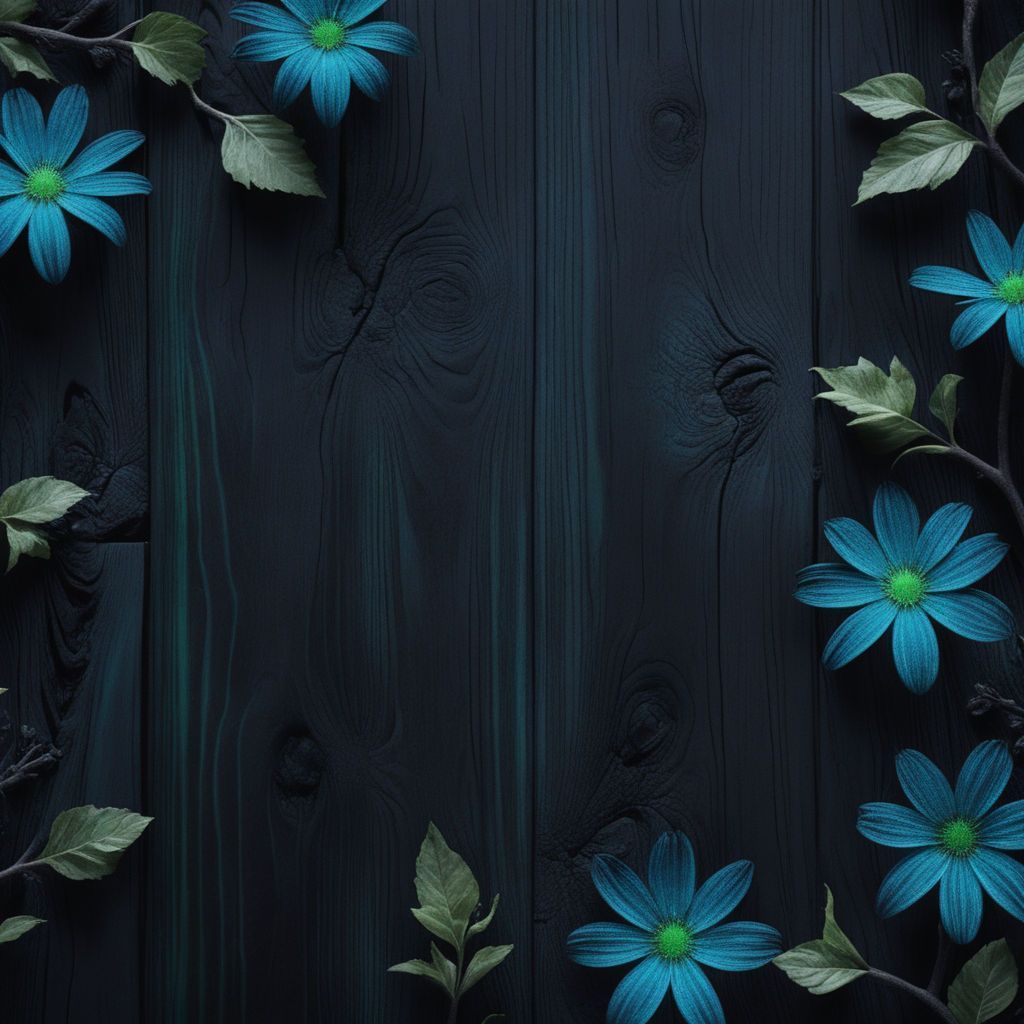 1024x1024 dark garden background
