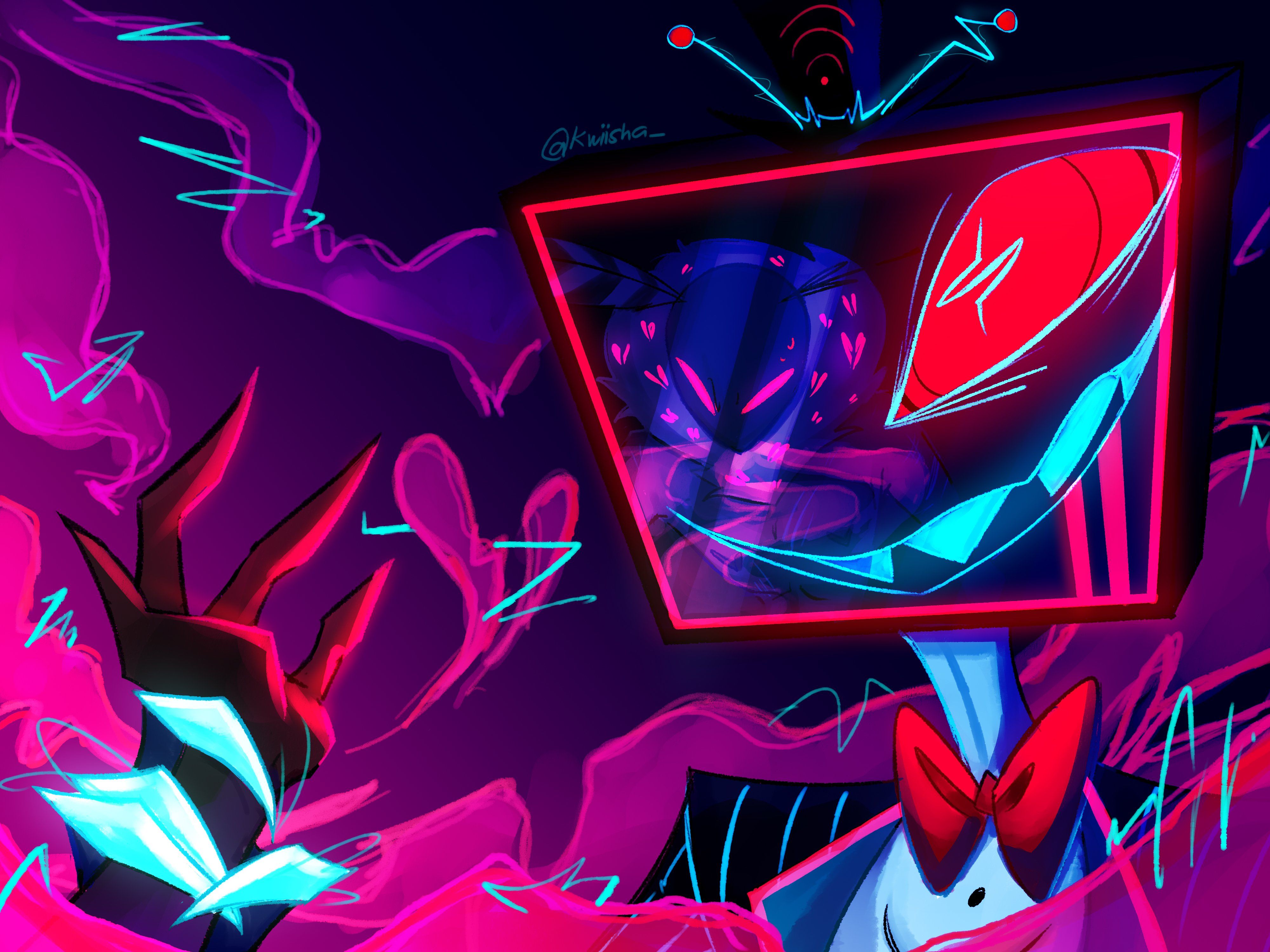 4000x3000 Hazbin Hotel HD Wallpaper