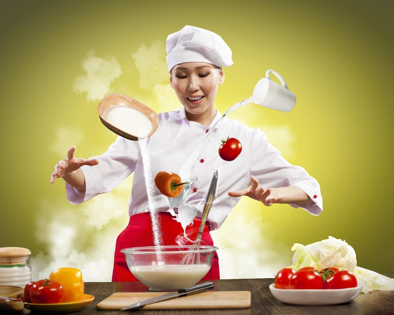 1280x1024 Chef Cooking Wallpaper cho Android
