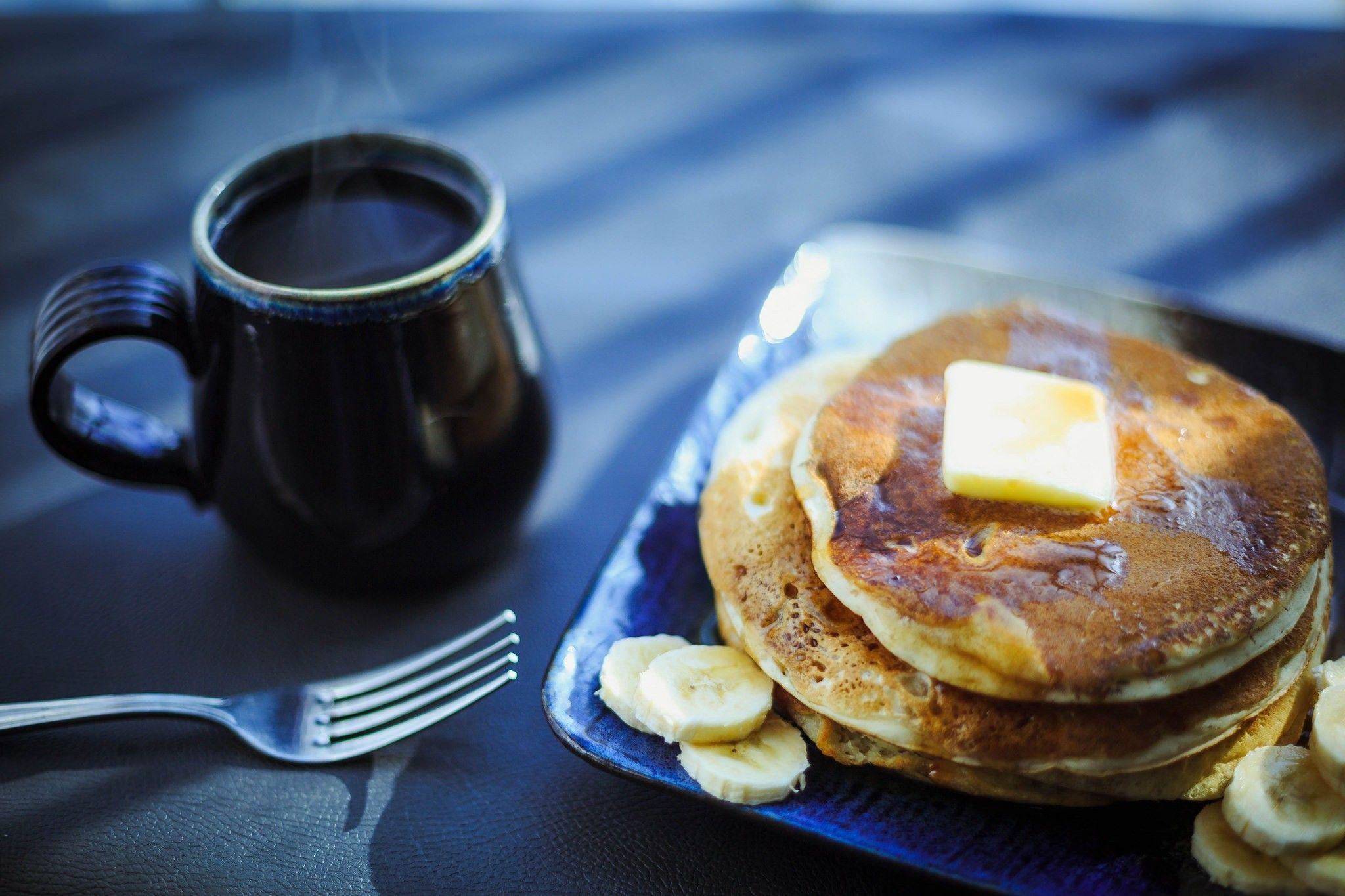 2048x1365 cup pancakes food breakfast wallpaper and background