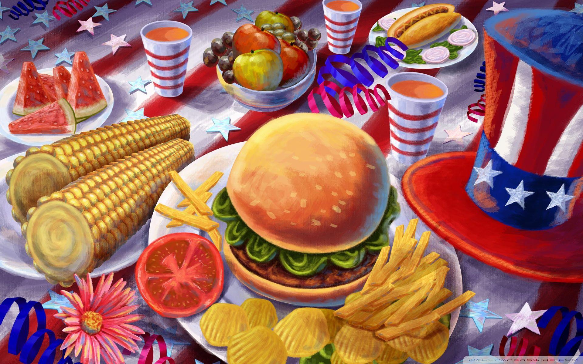 1920x1200 The Great American Hamburger ❤ 4K HD Desktop Wallpaper