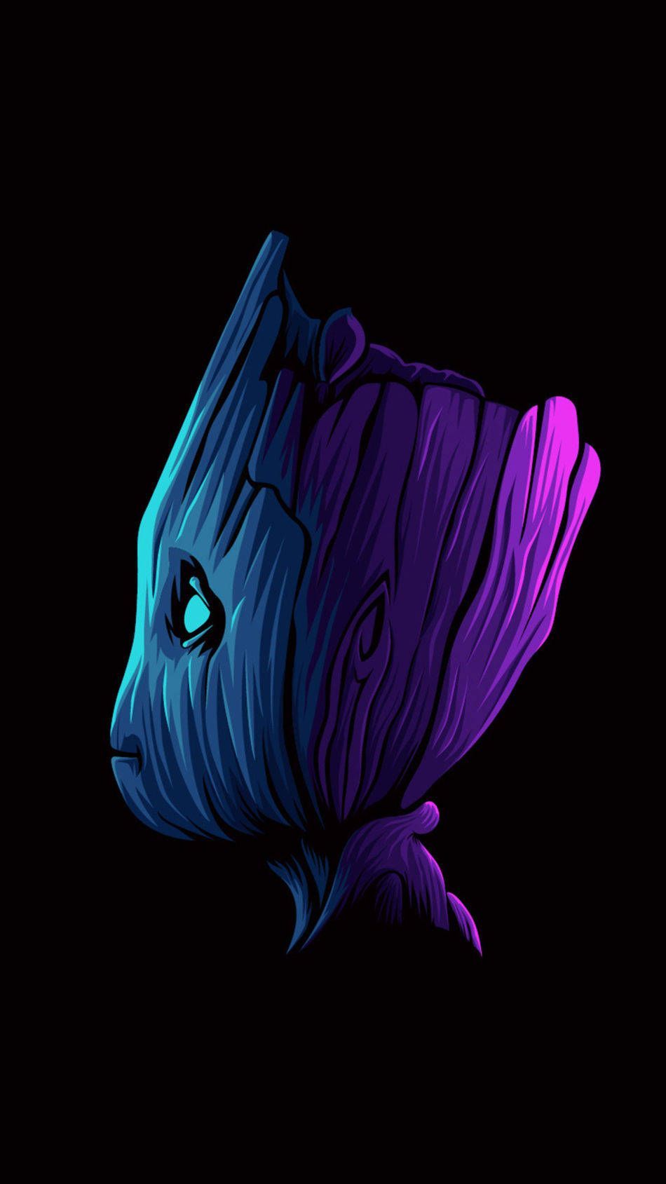 950x1689 Download free Minimalist Groot Art