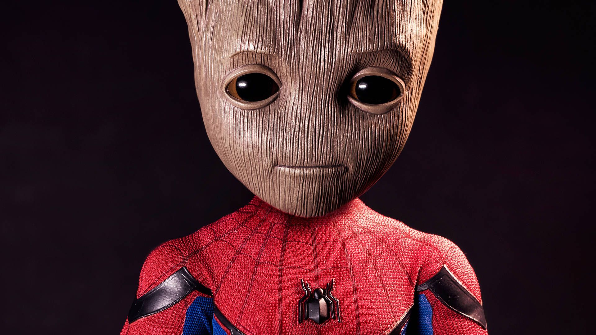 1920x1080 Download free Groot As Spiderman