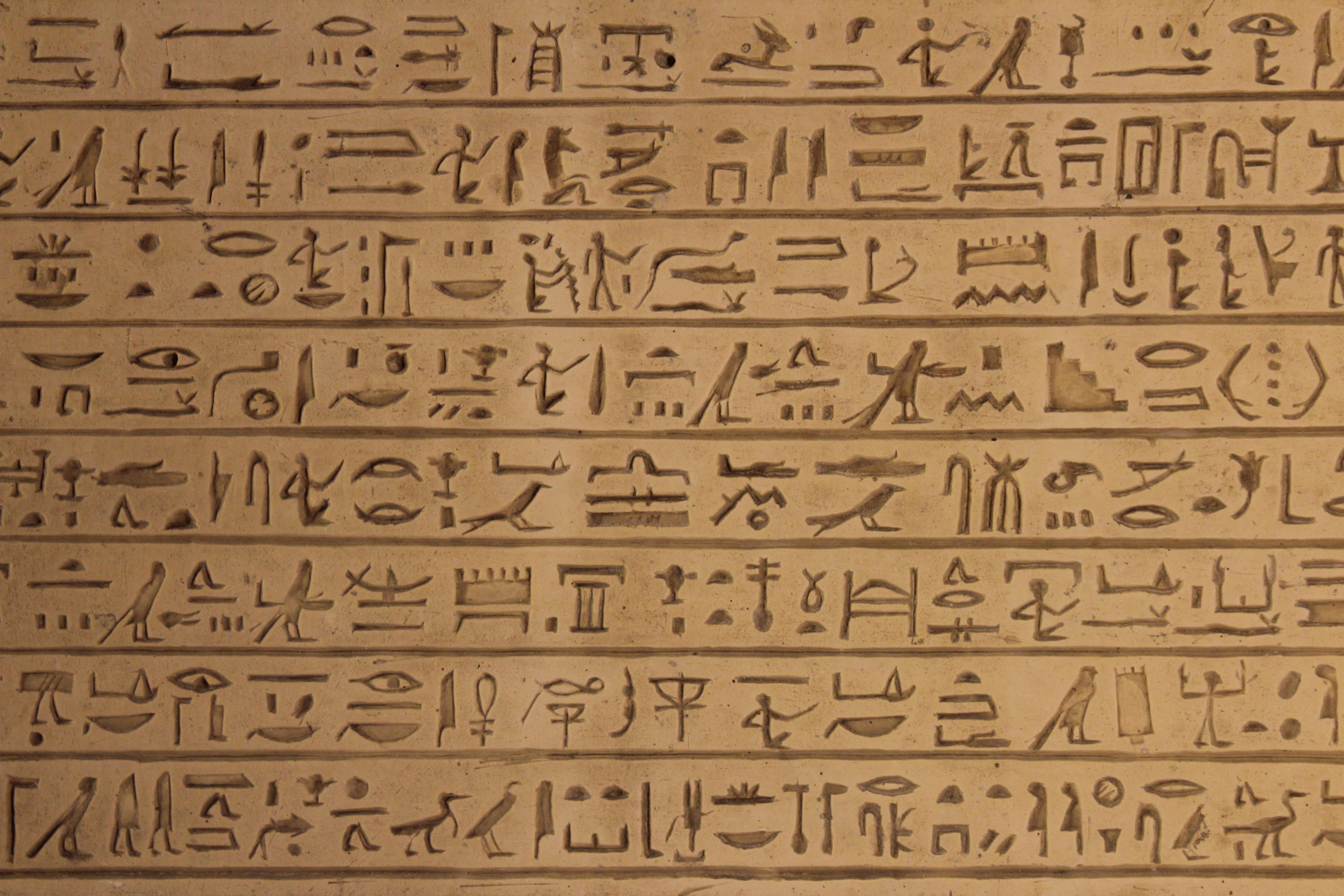 egyptian writing paper