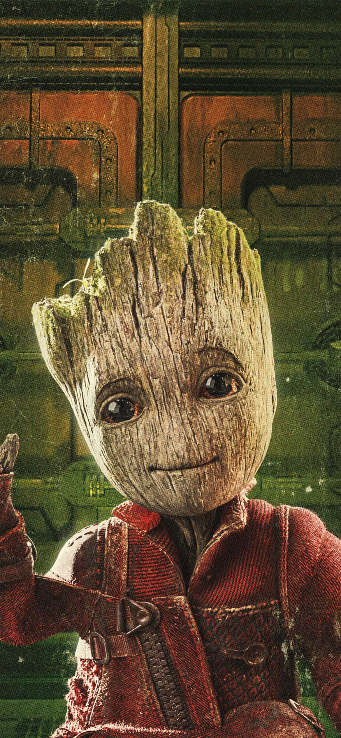 1170x2532 Baby Groot Minimal Art 4k Cave iPhone