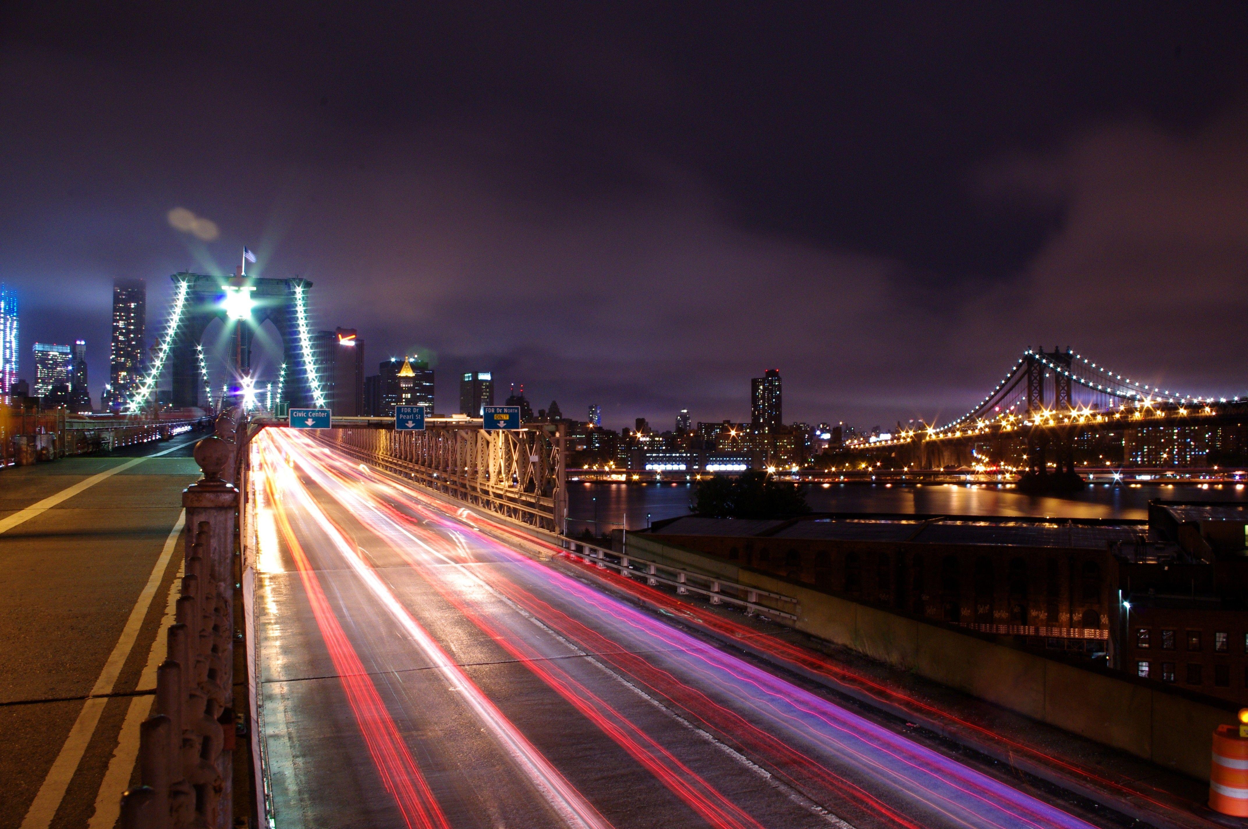 4288x2848 brooklyn new york city night long exposure manhattan