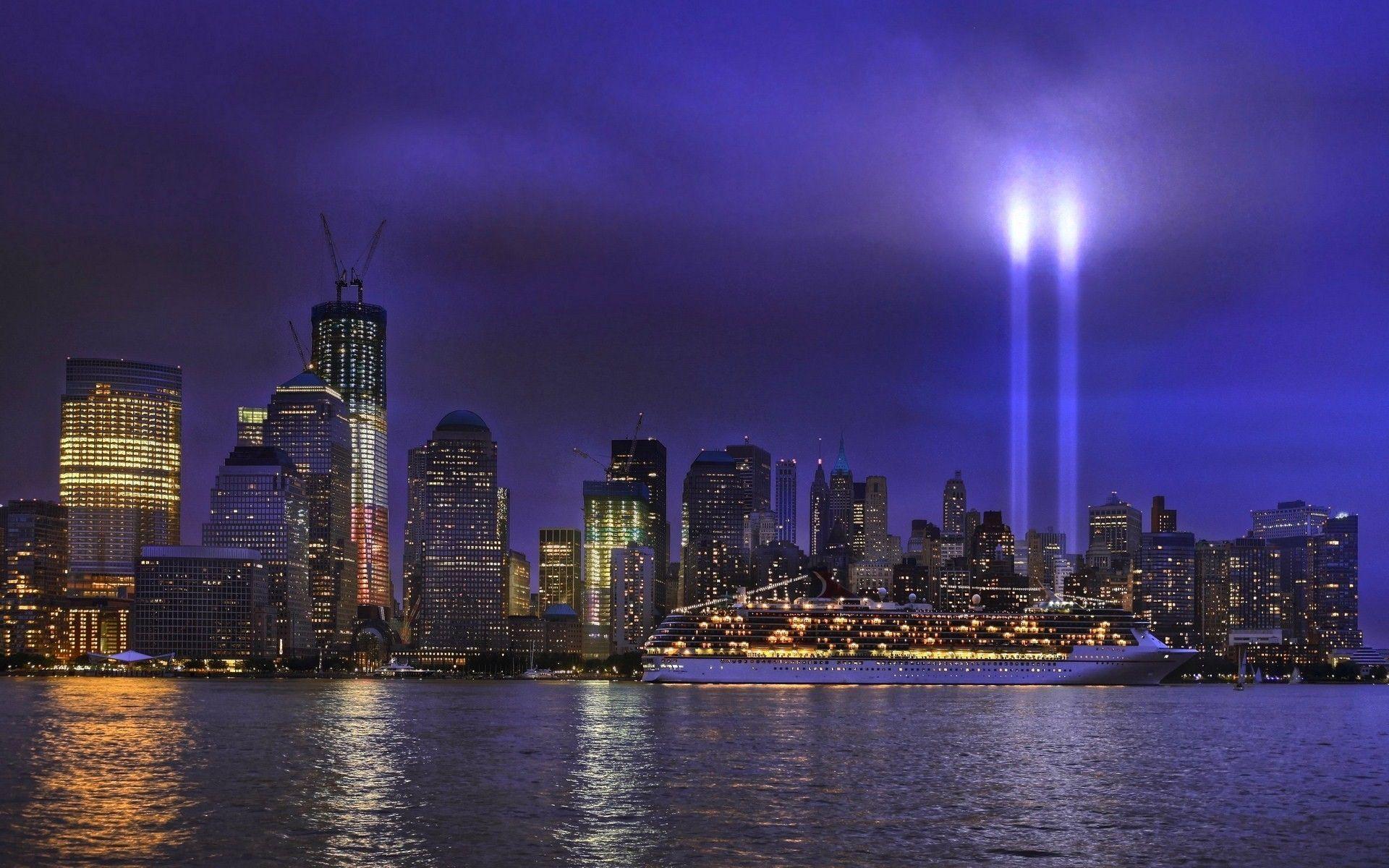 1920x1200 Cityscapes world trade center new york city manhattan city