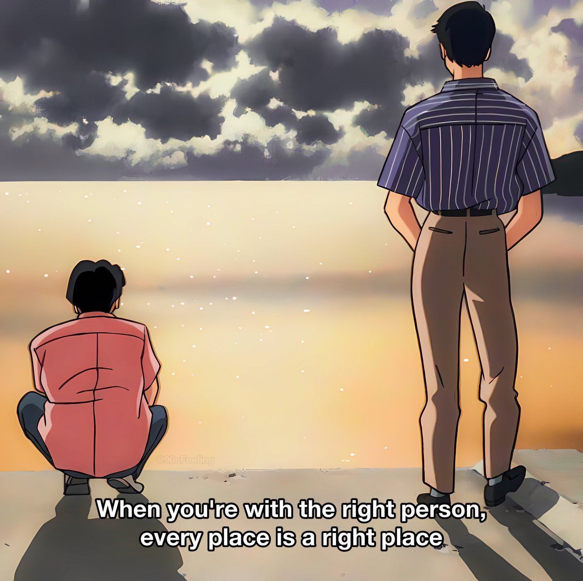 1200x1196 Retro Anime on X: ocean waves