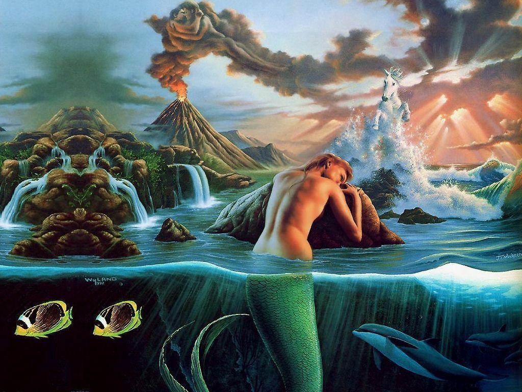 1024x768 Mermaids Wallpaper 1024x768 px, #ERC785V