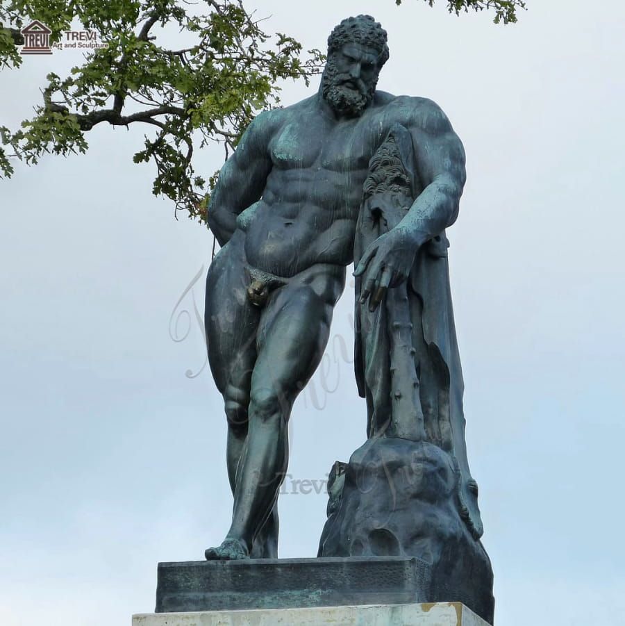 900x901 Marble Farnese Hercules Statue Famous