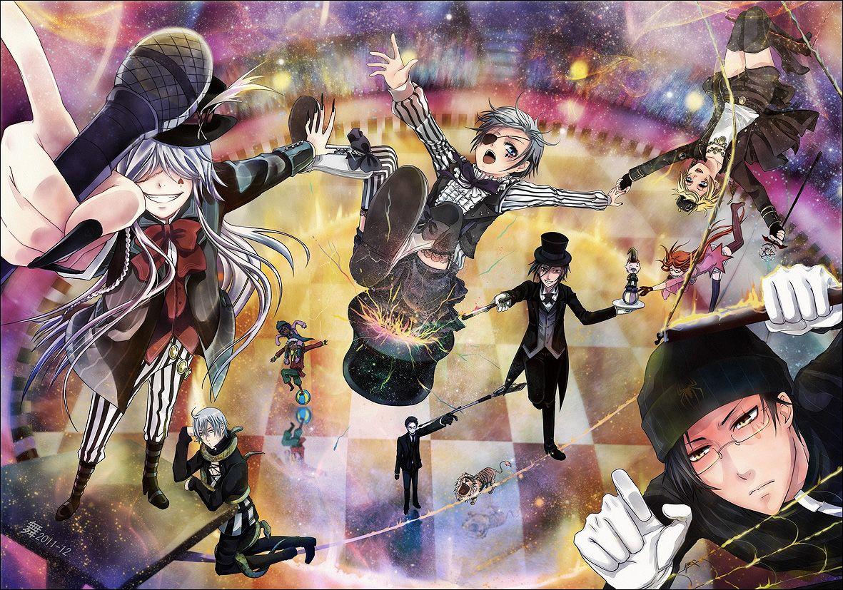 Black Butler Book of Circus Wallpapers Top Free Black Butler Book of Circus Backgrounds