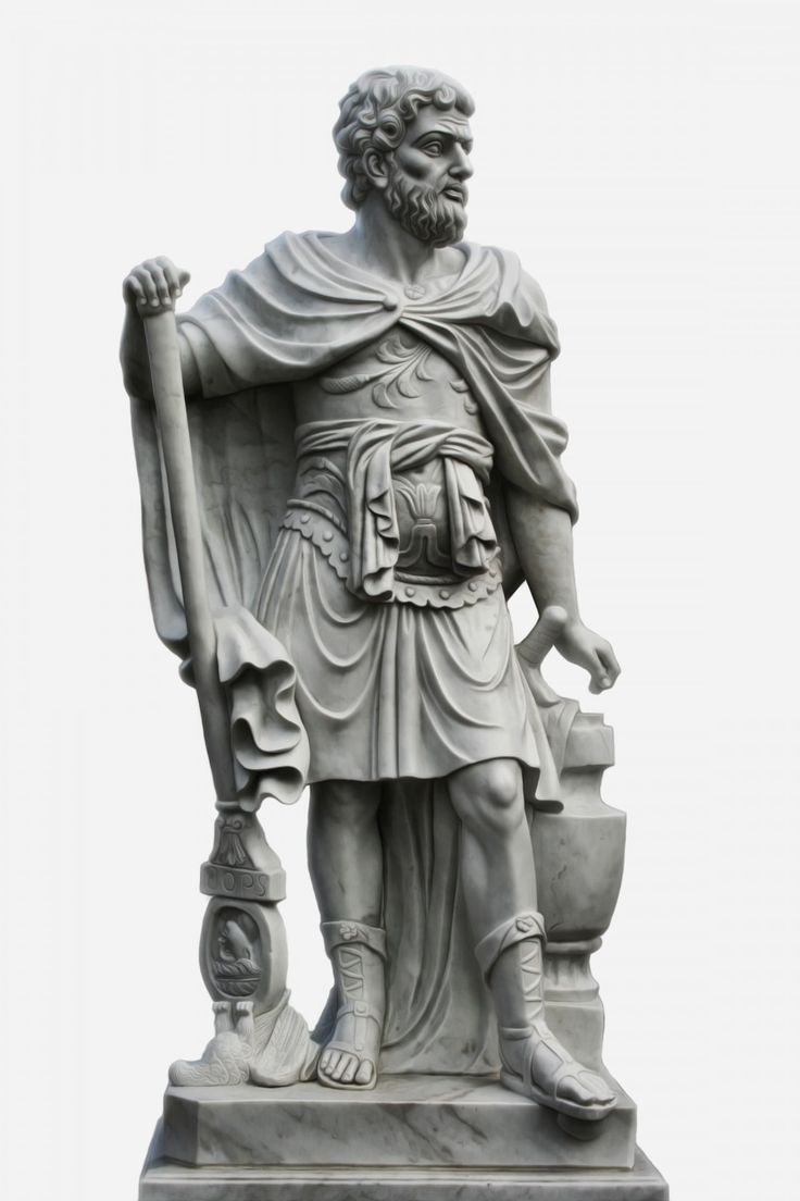 736x1104 Hercules statue #male #roman #statue