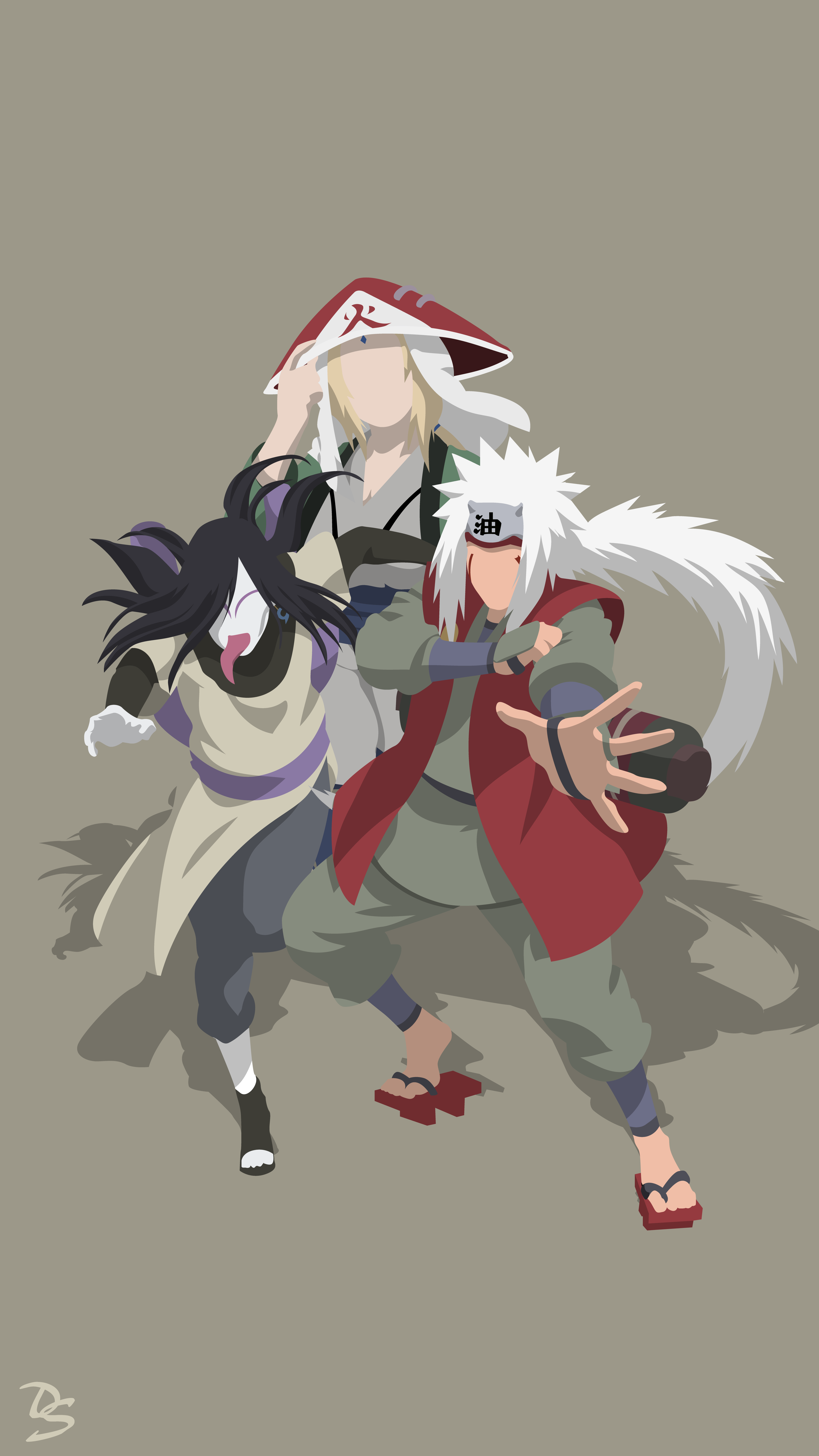 4500x8000 OC The Three Legendary Sannin