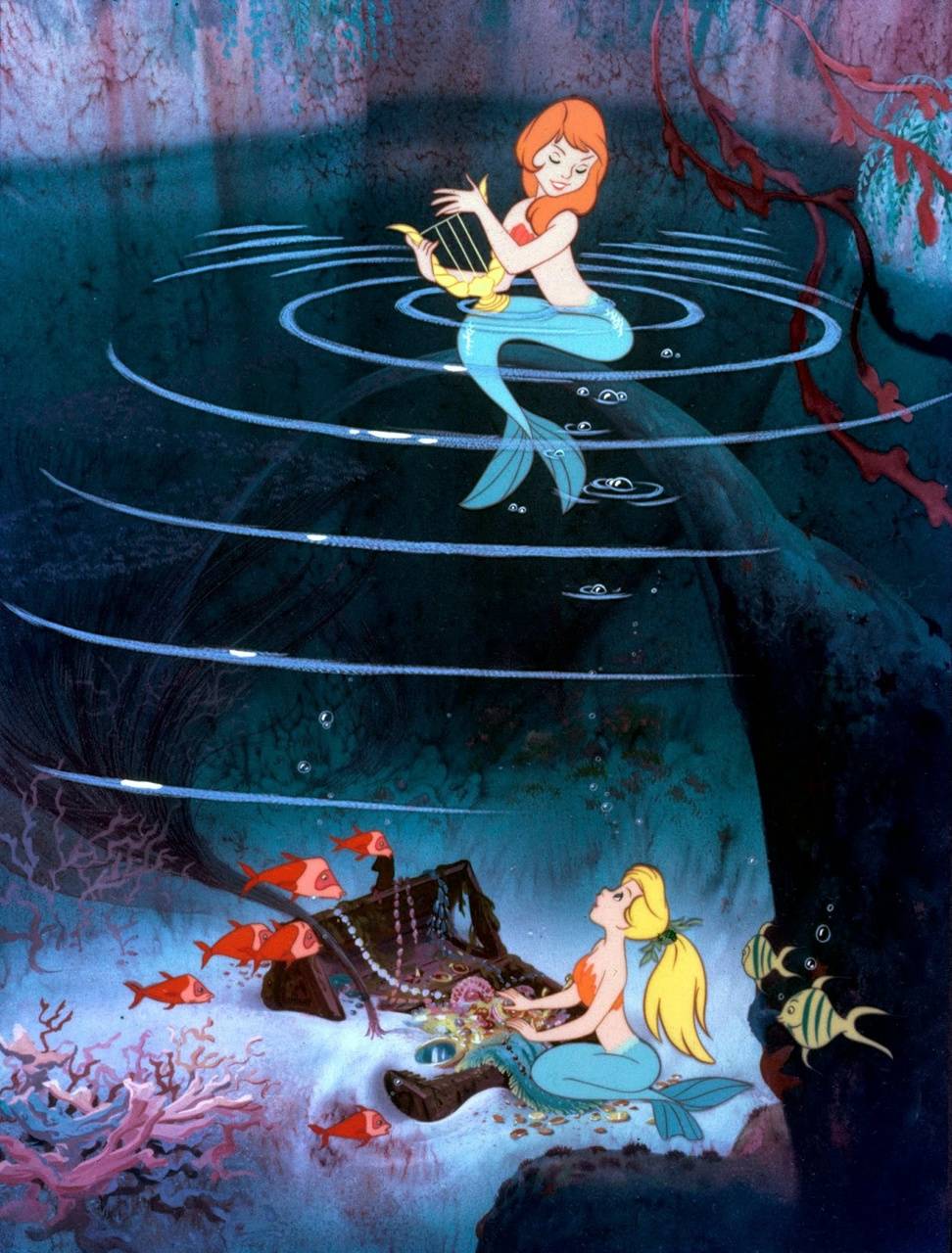 972x1280 Mermaids Peter Pan Wallpaper