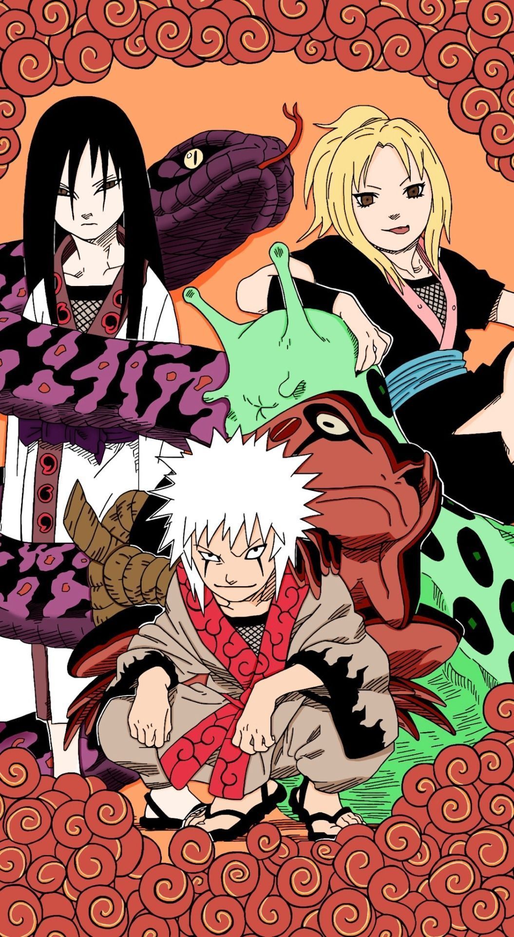 1055x1920 the three legendary sannin