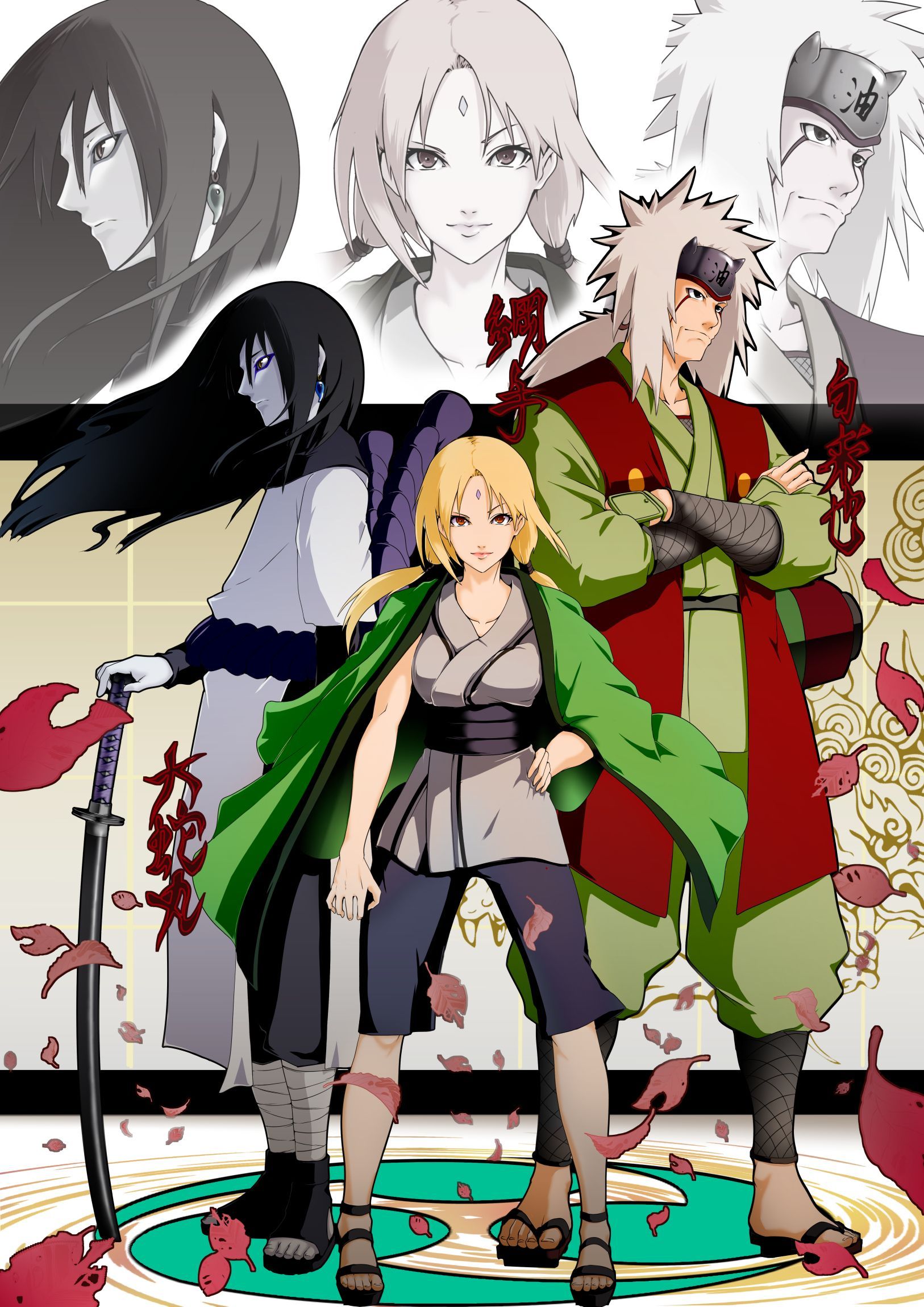 1626x2300 Sannin Anime Image