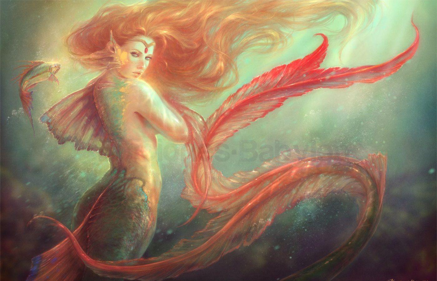 1400x900 Mermaid Wallpaper, Picture, Image