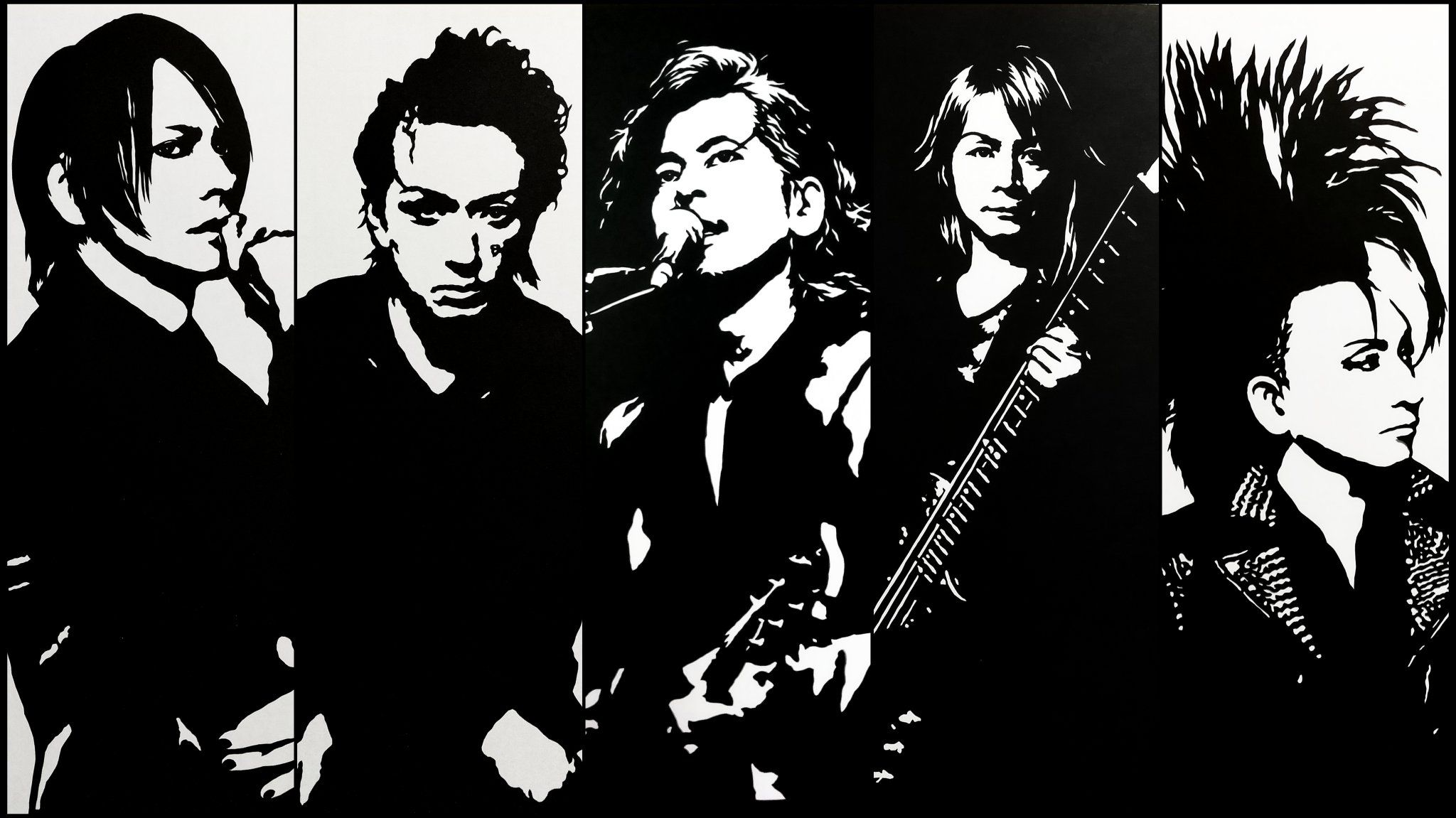 2048x1151 へろすけ On X: 切り絵 番外編 BUCK TICK よ