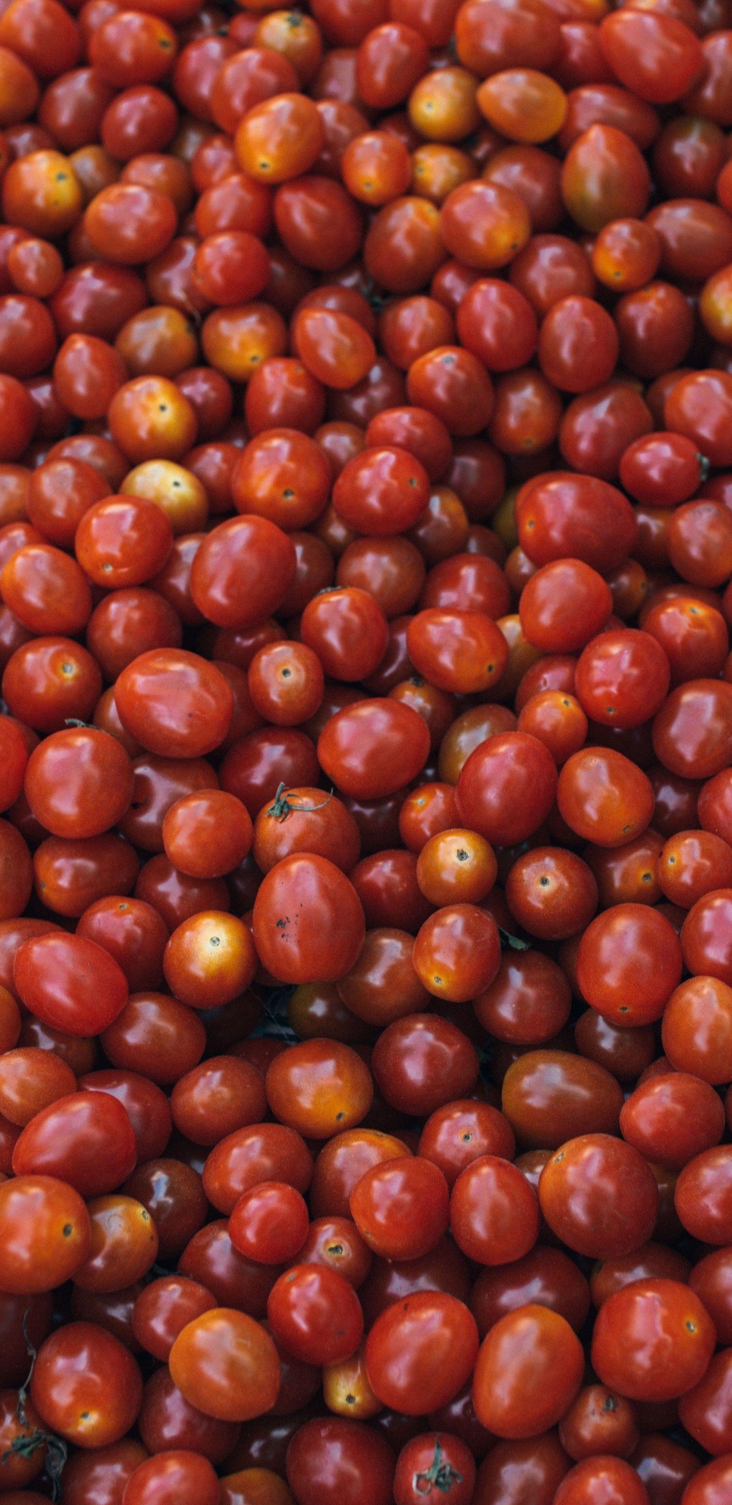 1440x2960 Download 1440x2960 Mini Tomatoes, Vegetable Wallpaper