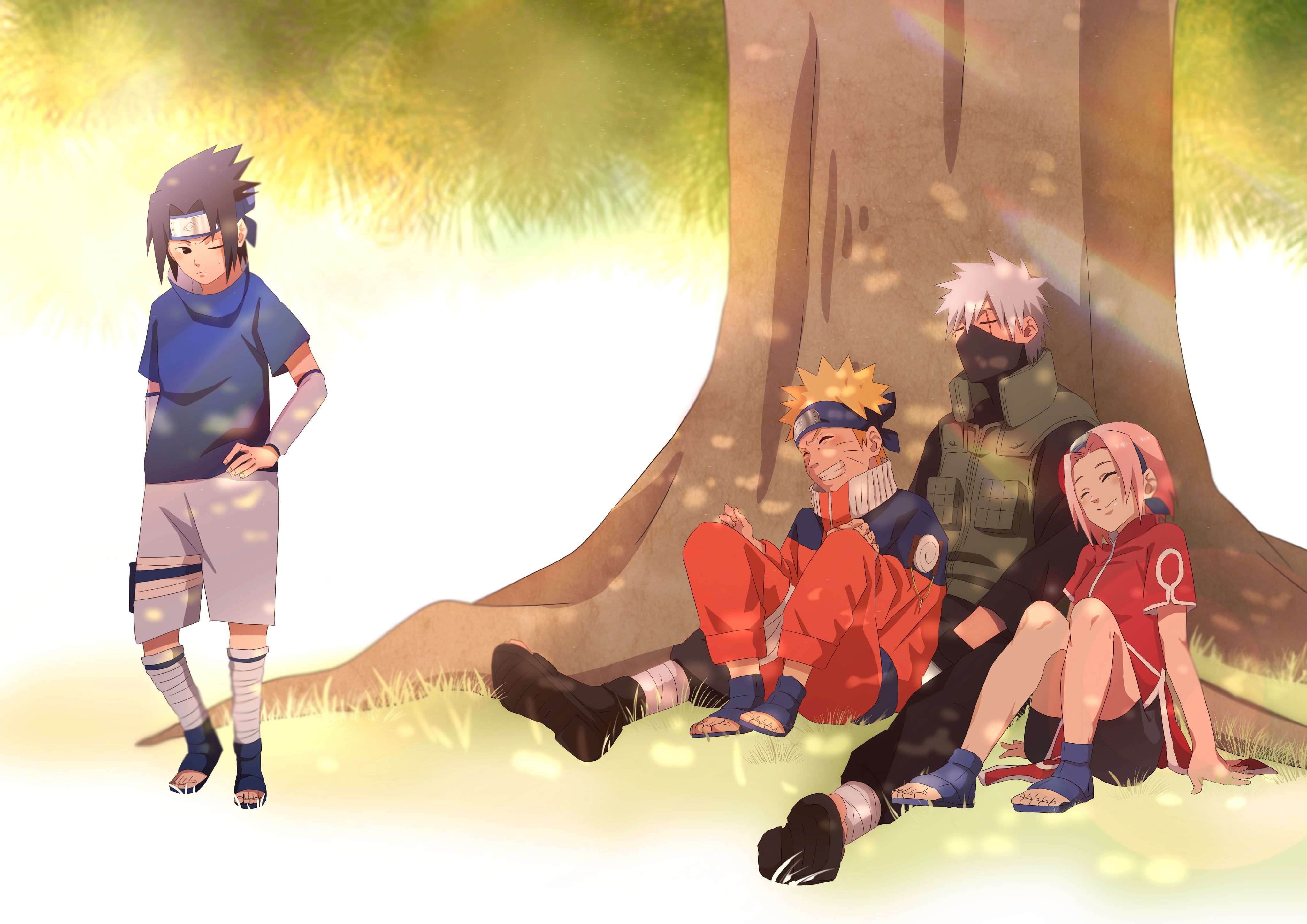 4092x2893 HD Wallpaper: Naruto, Kakashi Hatake