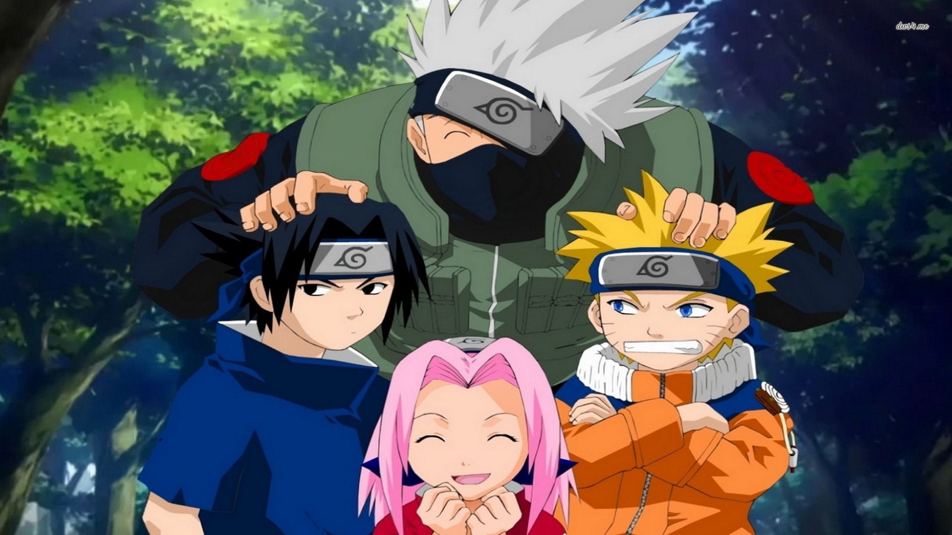 1920x1080 Naruto, Sakura, Sasuke, Kakashi