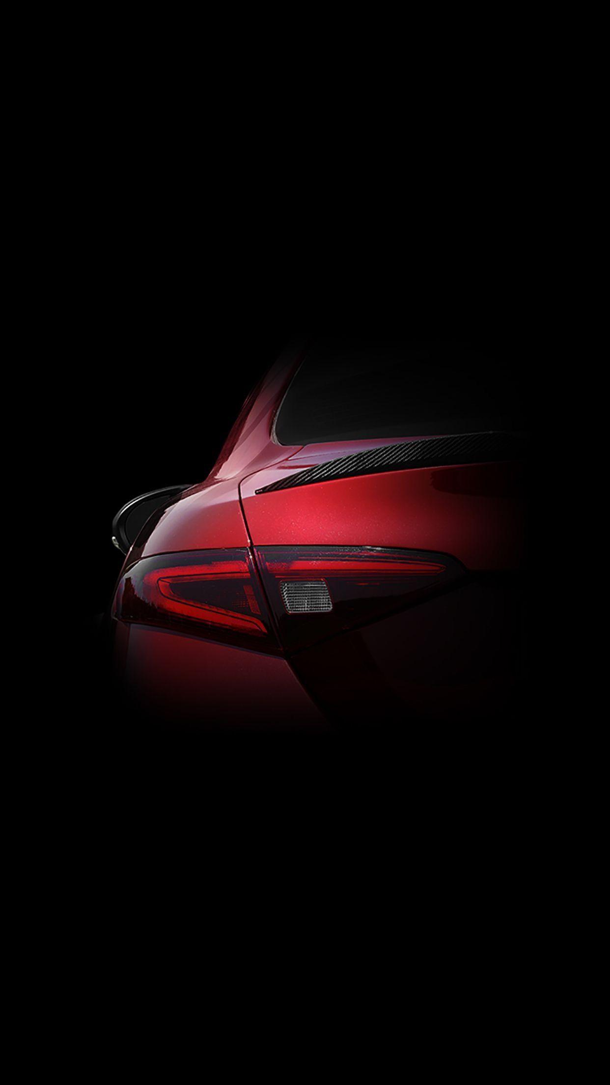 1242x2208 Alfa Romeo Giulia QV phone wallpaper