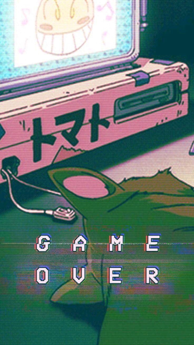 Featured image of post Blue Aesthetic Wallpaper Gaming - Wallpaper game over you&#039;re dead text overlay, video games, glitch art, western script.