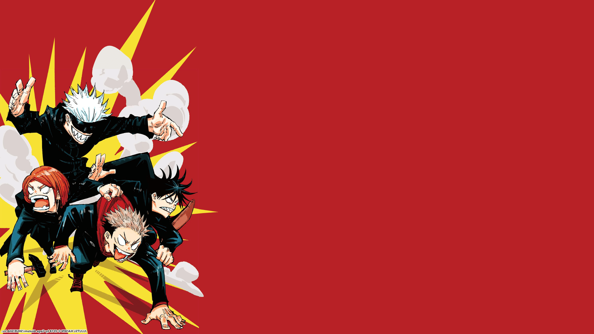 Jujustu Kaisen PC Wallpapers - Top Free Jujustu Kaisen PC Backgrounds ...