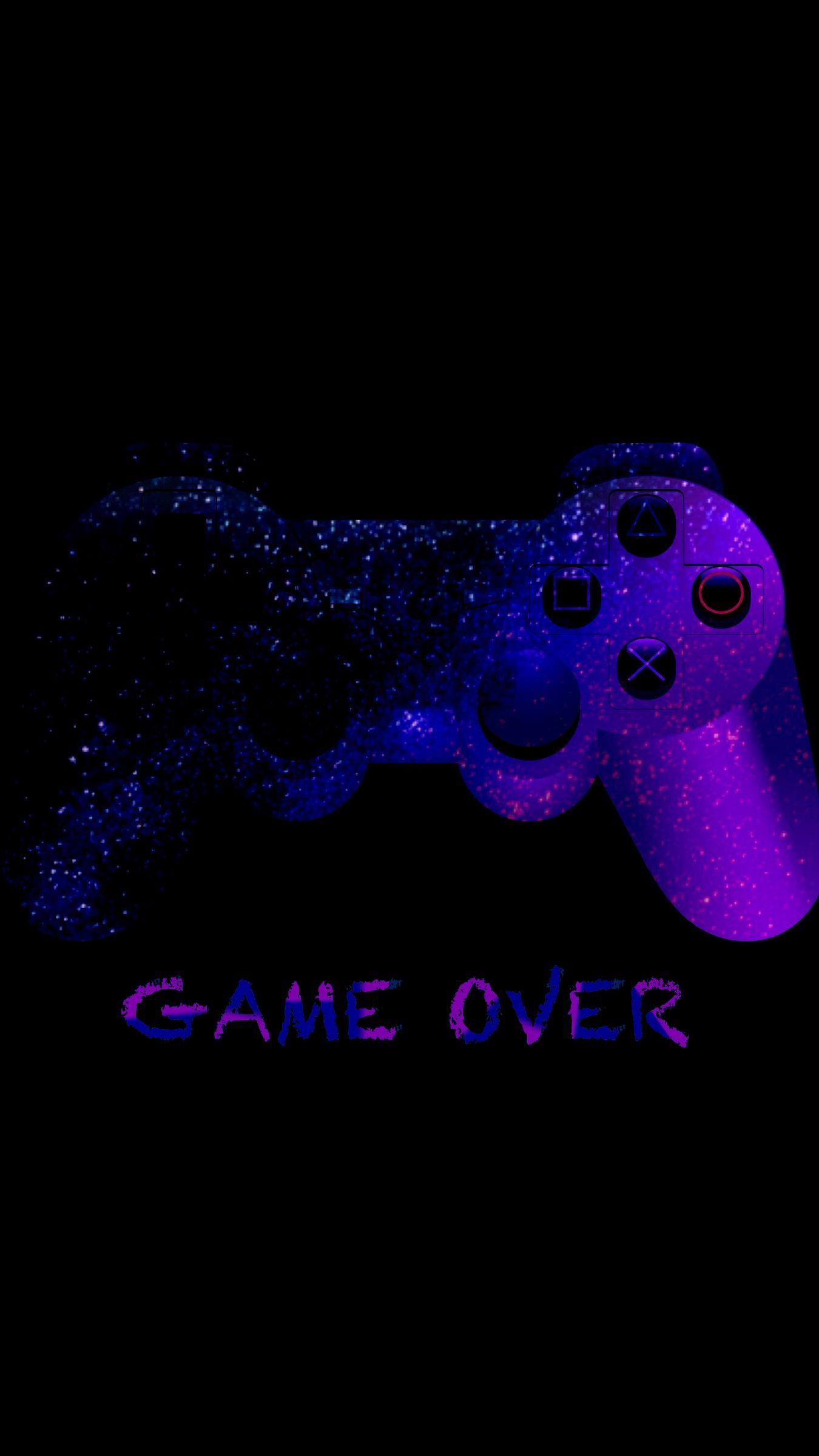 1350x2400 Download wallpaper 1350x2400 game over, joystick, controller