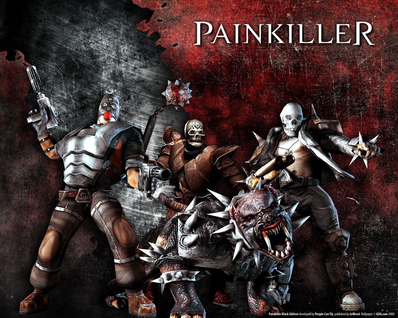 1280x1024 Painkiller: Black Edition Wallpaper