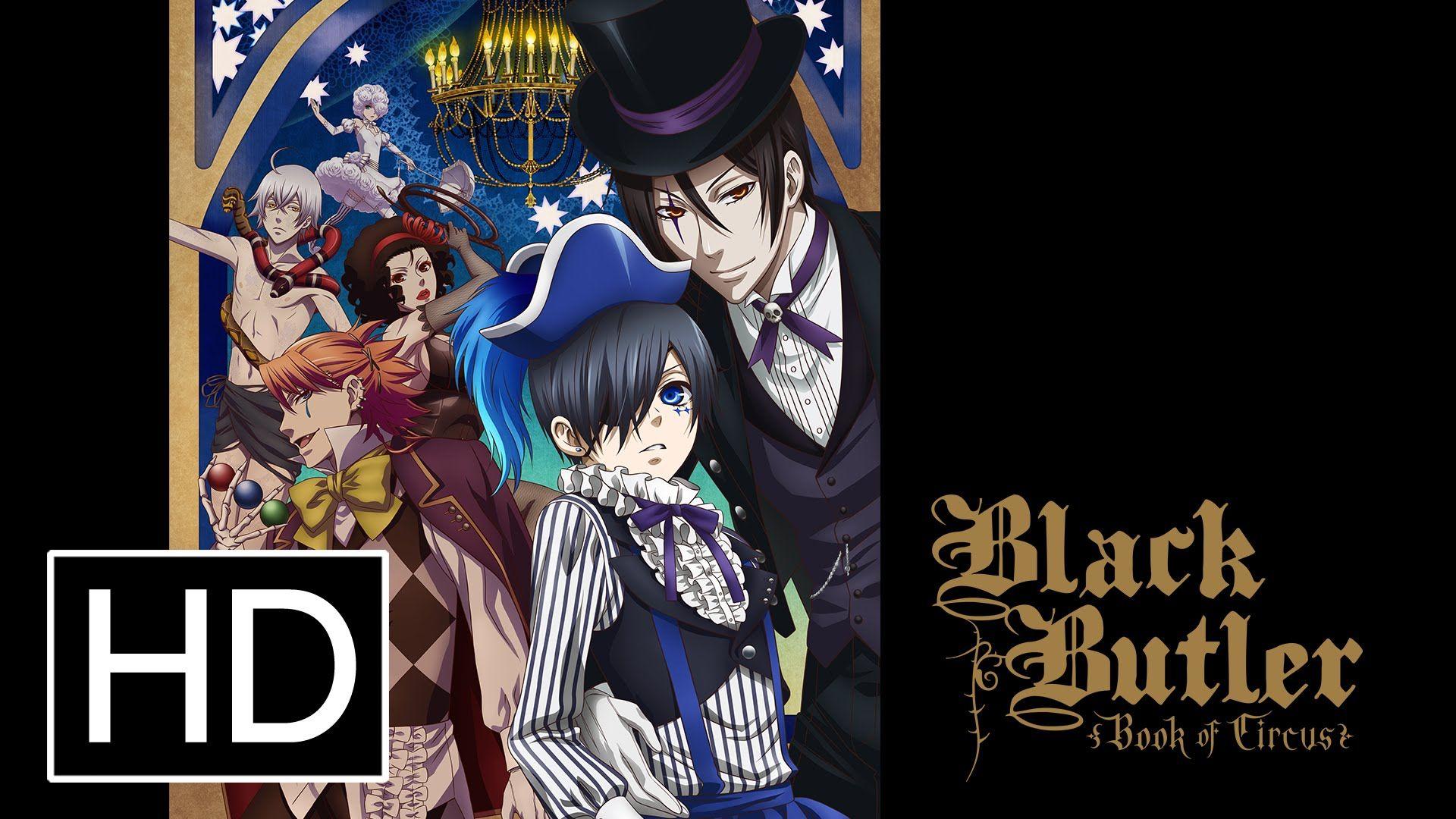 Black Butler Book of Circus Wallpapers - Top Free Black Butler Book of ...