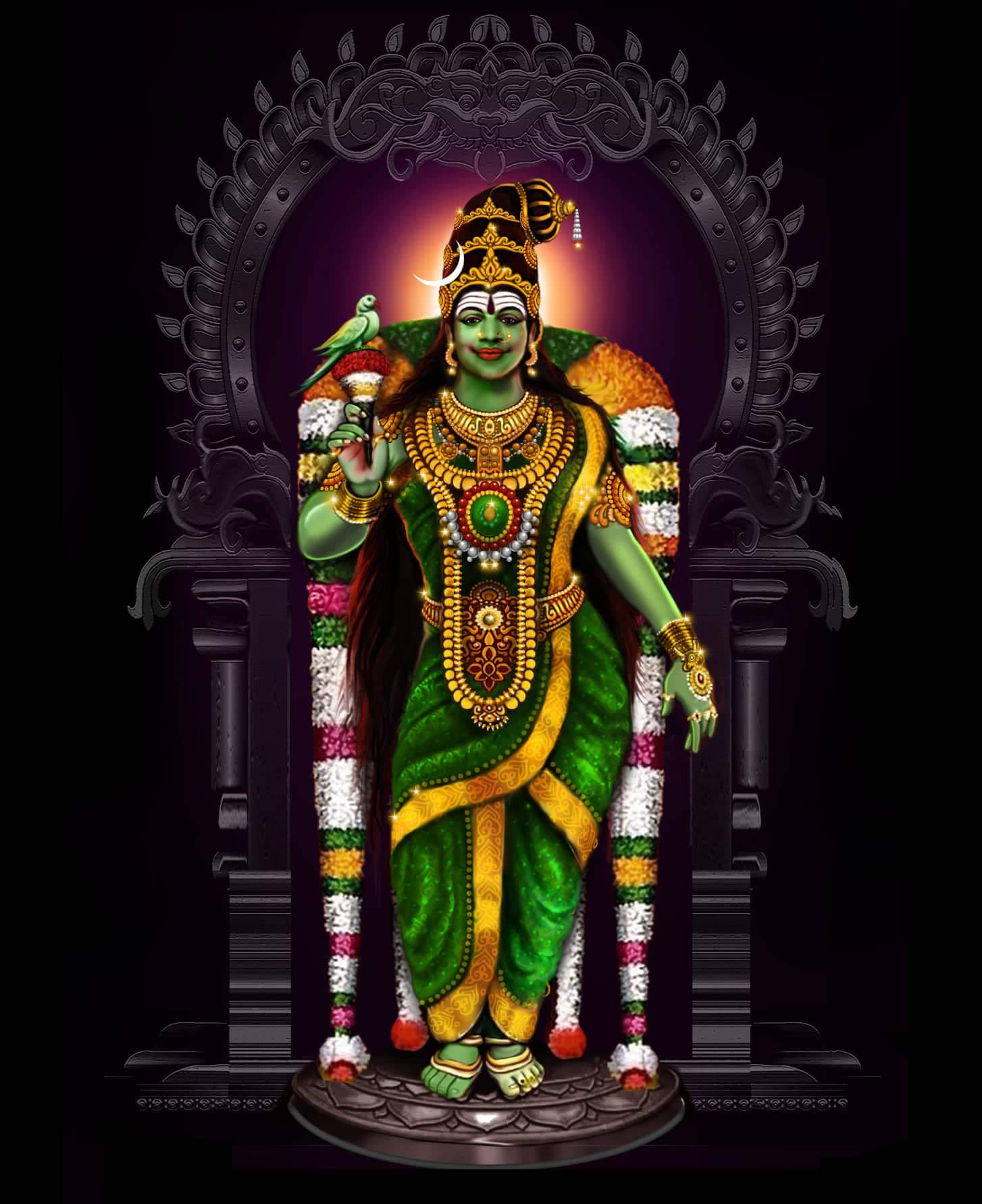 1454x1783 Blessings to all the devotees disciples