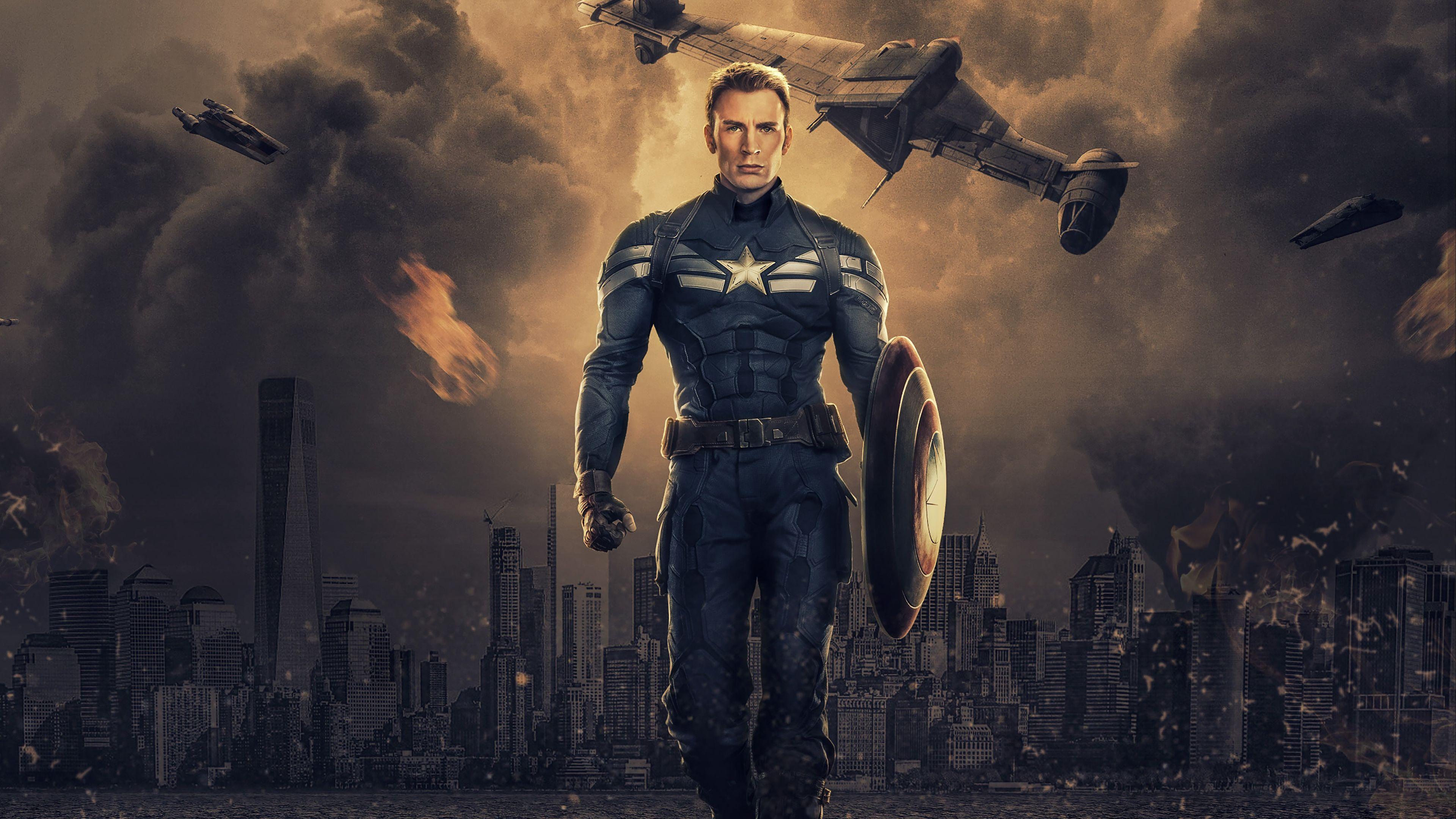 3840x2160 Captain America: The Winter Soldier 4k Ultra HD Wallpaper