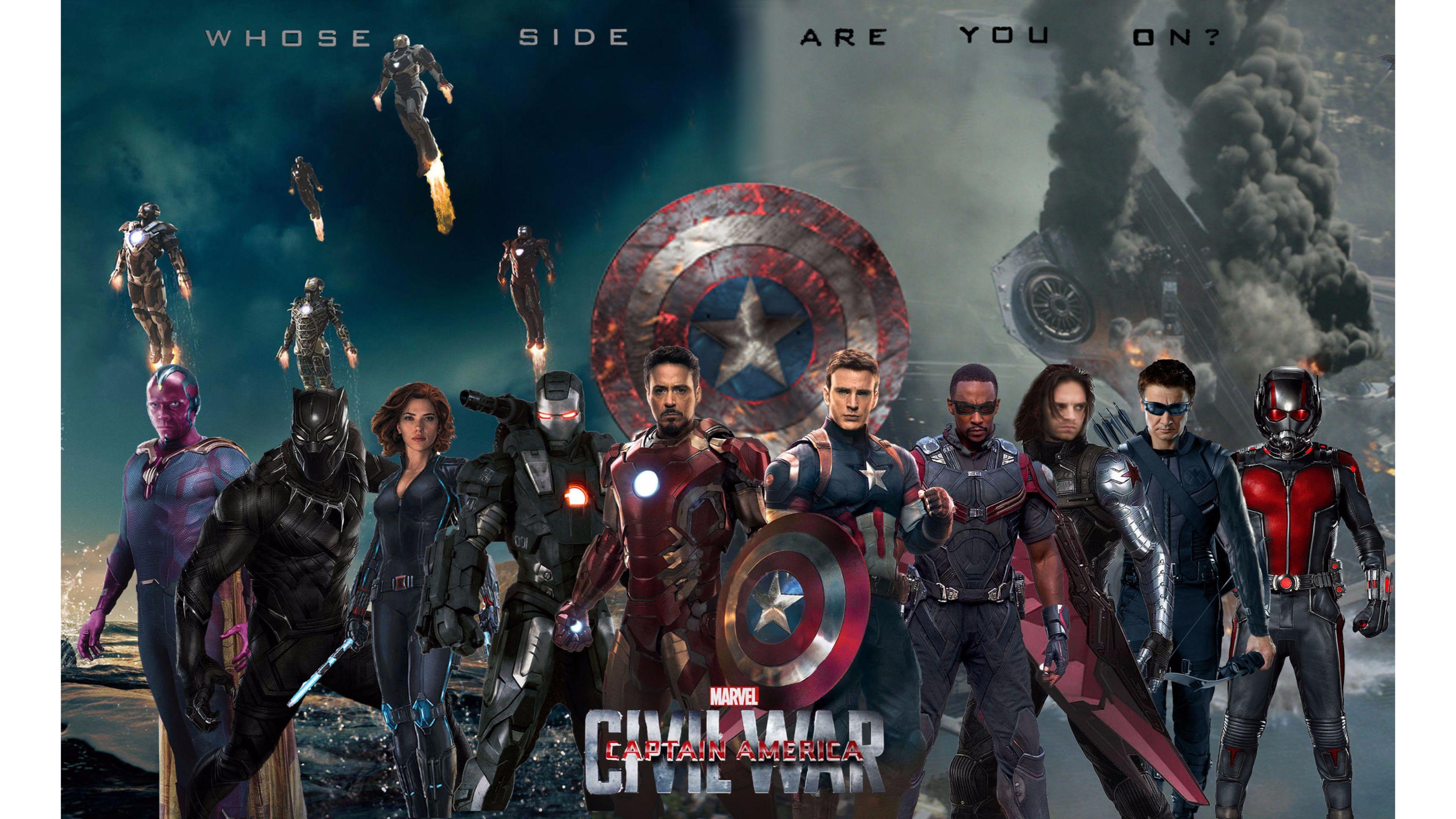 3840x2160 4K Captain America Wallpaper