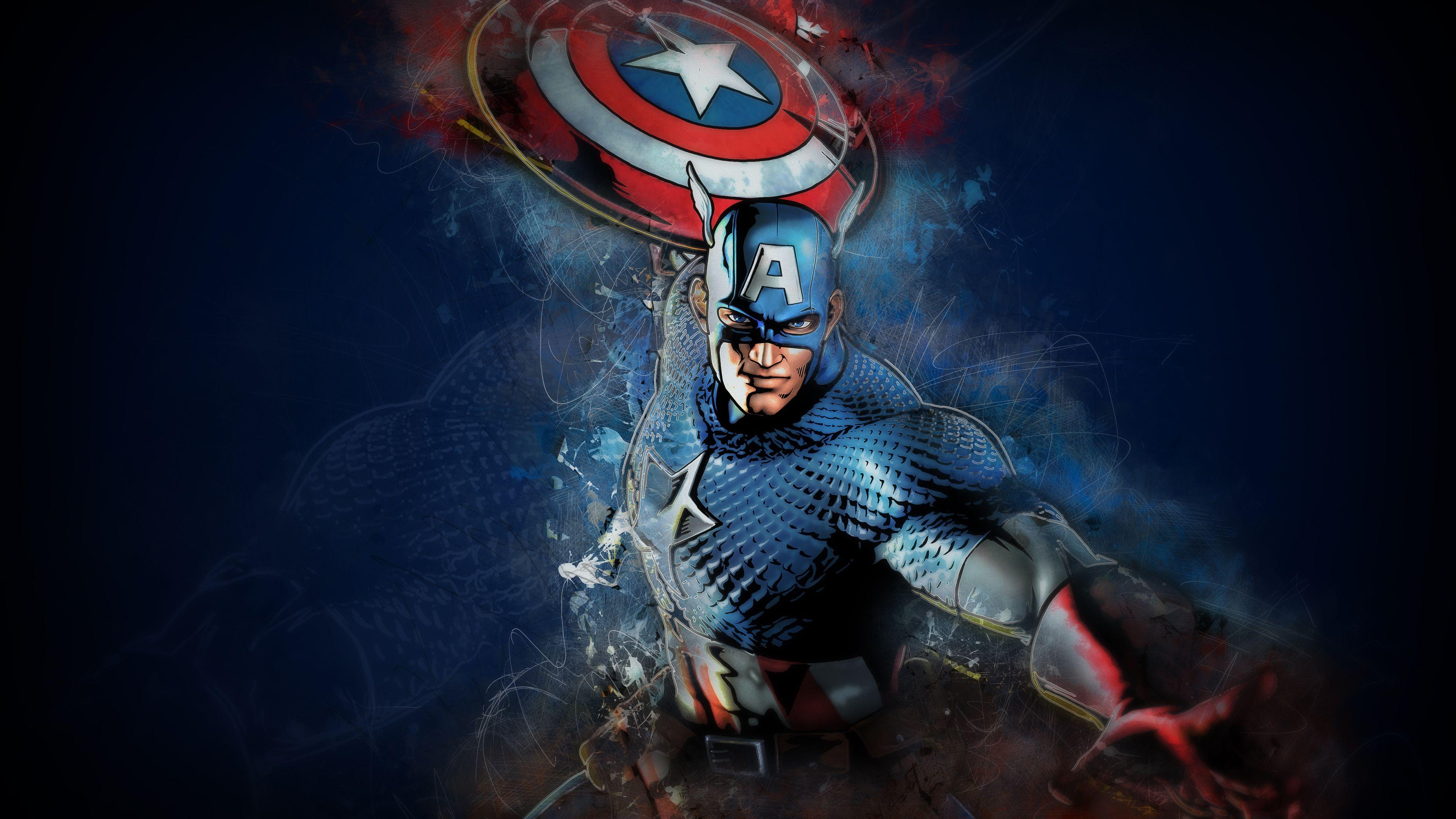 3840x2160 Captain America 4k Ultra HD Wallpaper. Background Image