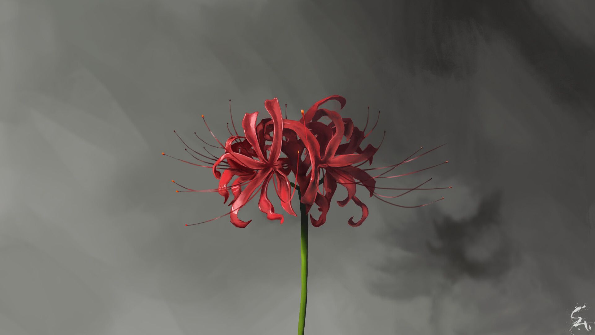 1920x1080 Tokyo Ghoul Flower Wallpaper 2025
