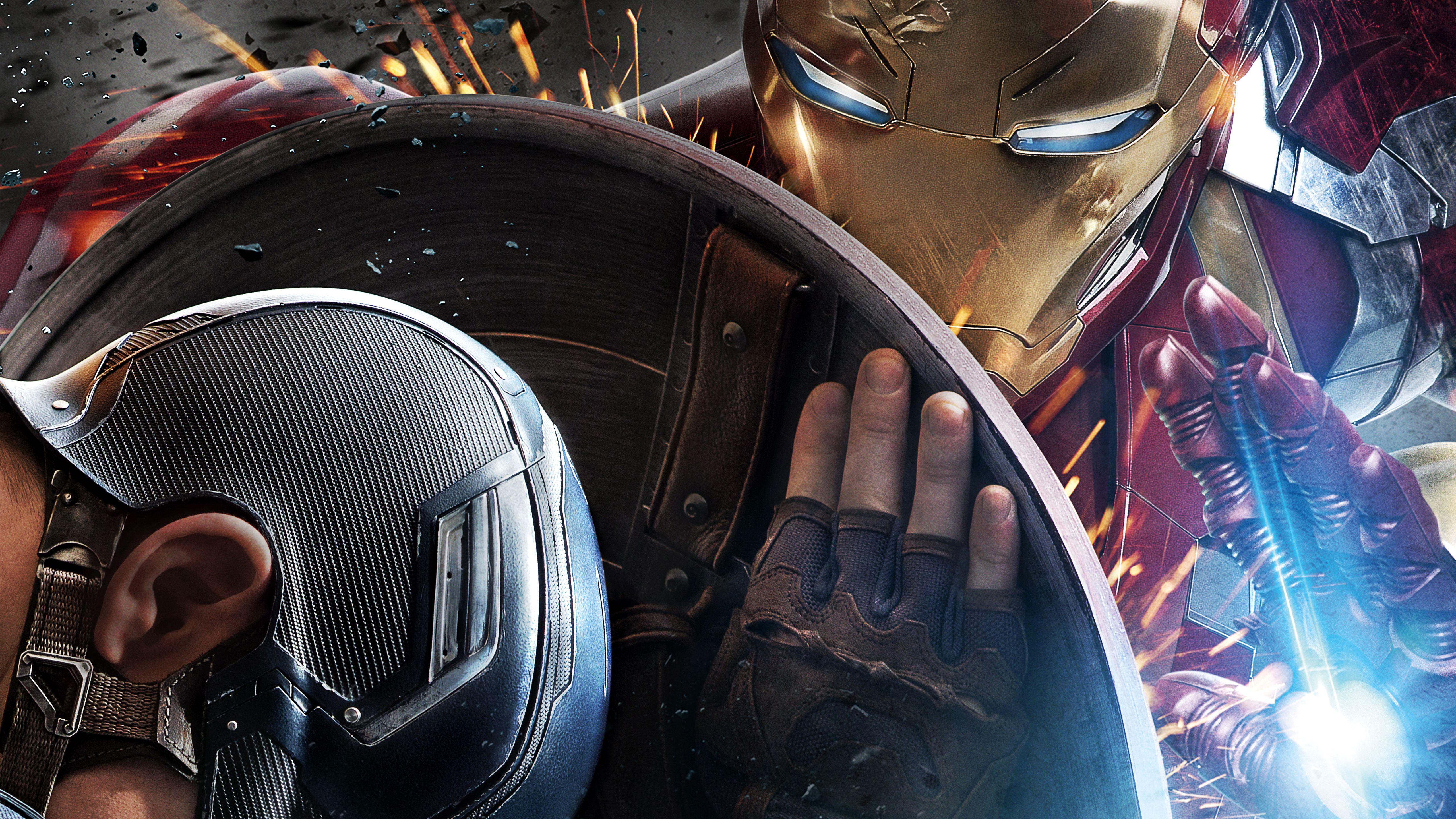 5120x2880 Captain America Civil War 4k Wallpaper High Resolution