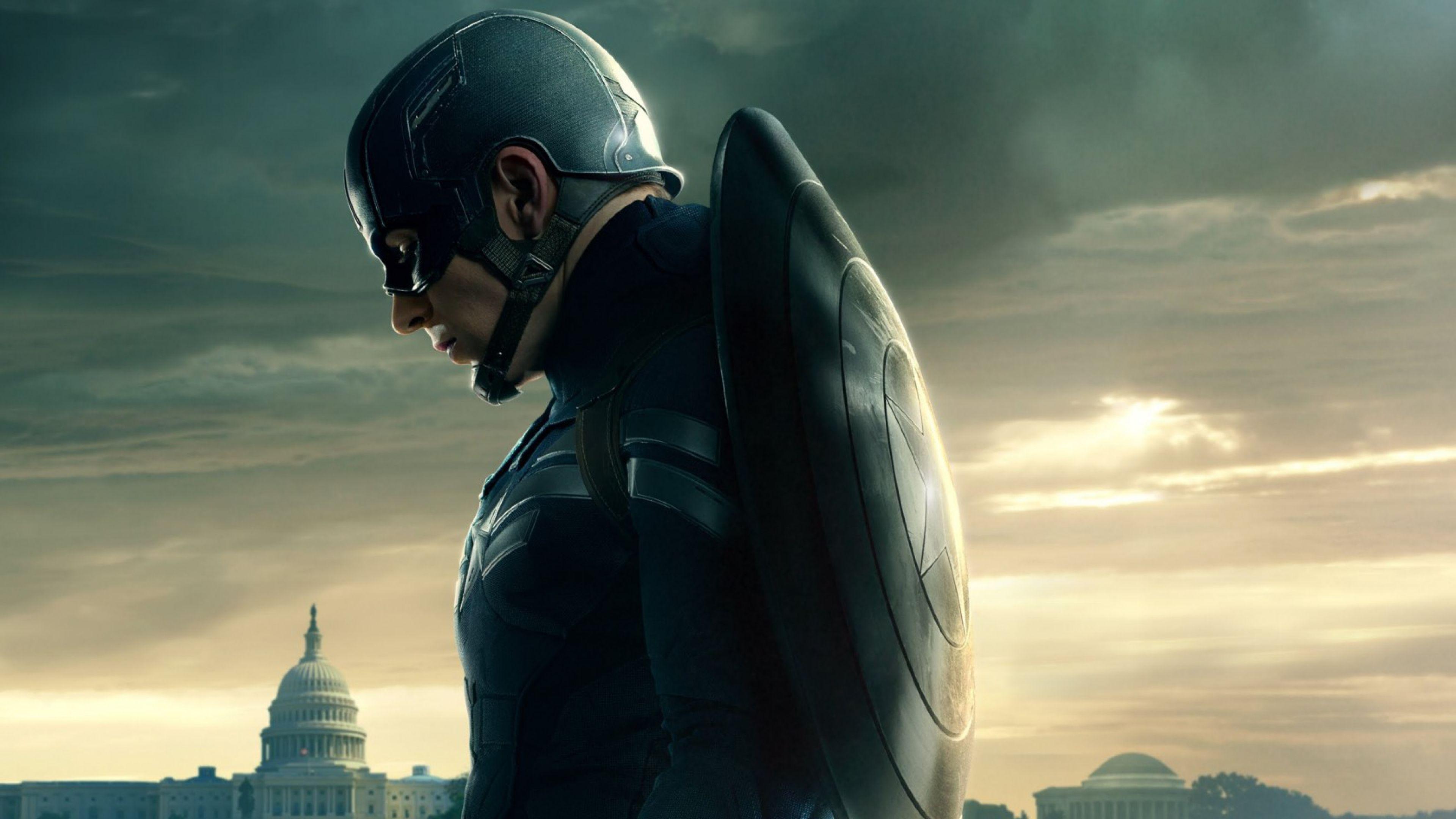 3840x2160 Captain America Wallpaper
