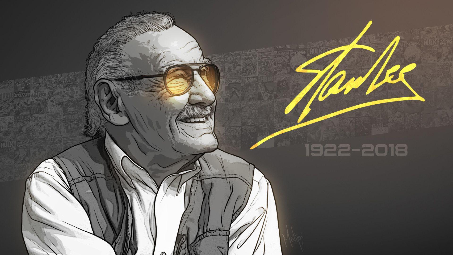 Stan Lee Wallpapers Top Free Stan Lee Backgrounds Wallpaperaccess