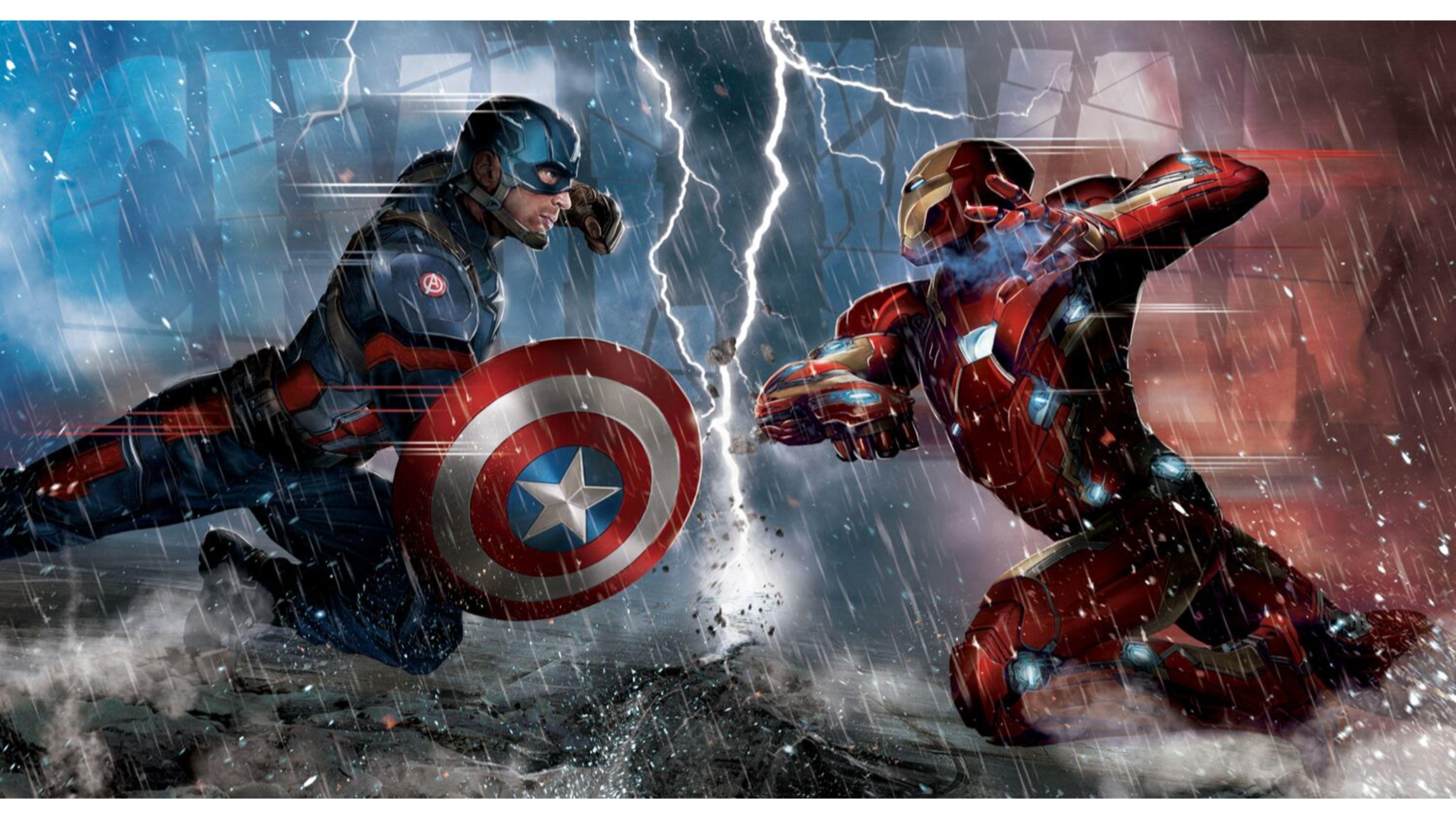 3840x2160 Captain America Desktop Wallpaper