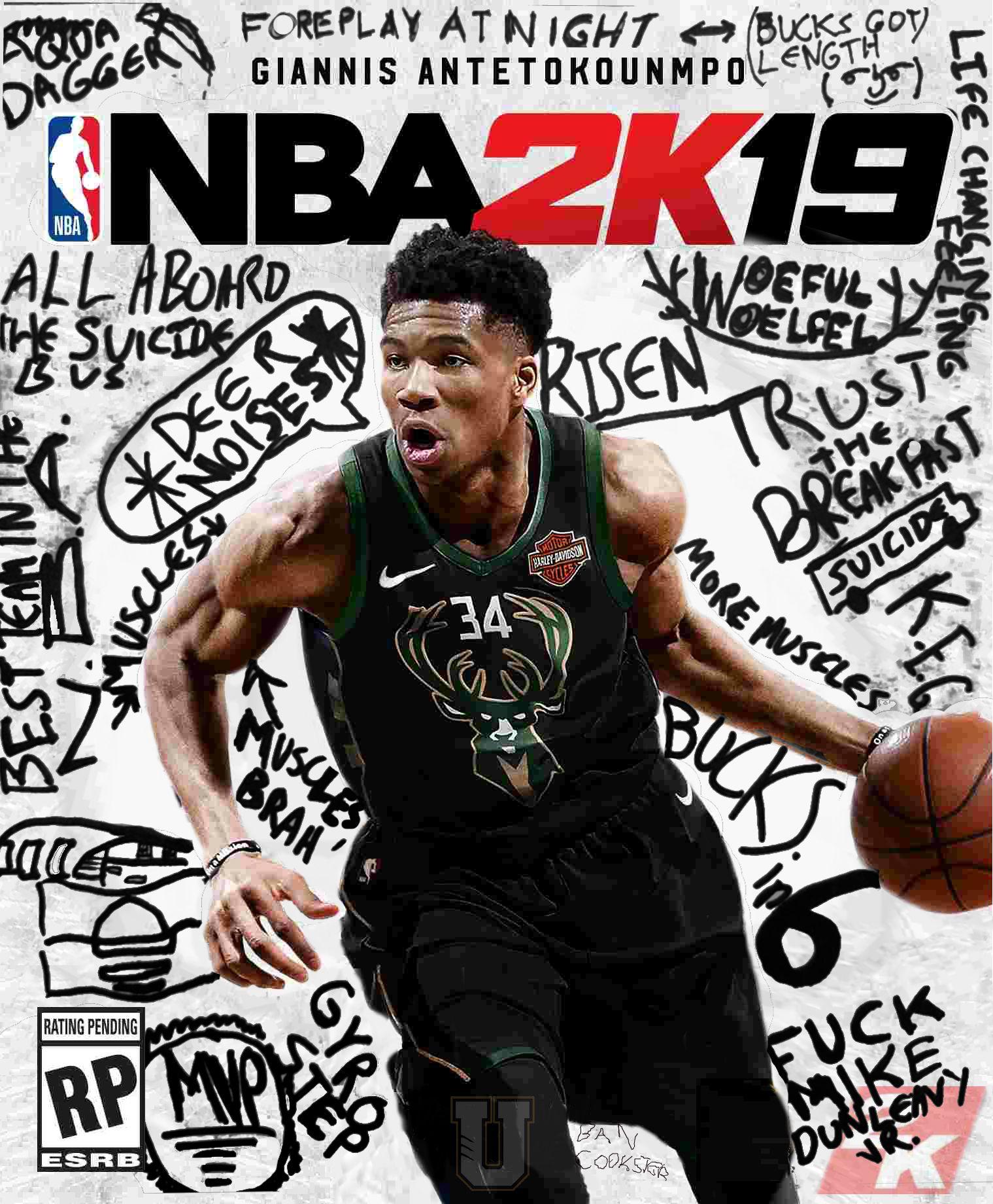 nba 2k19 cover clear background