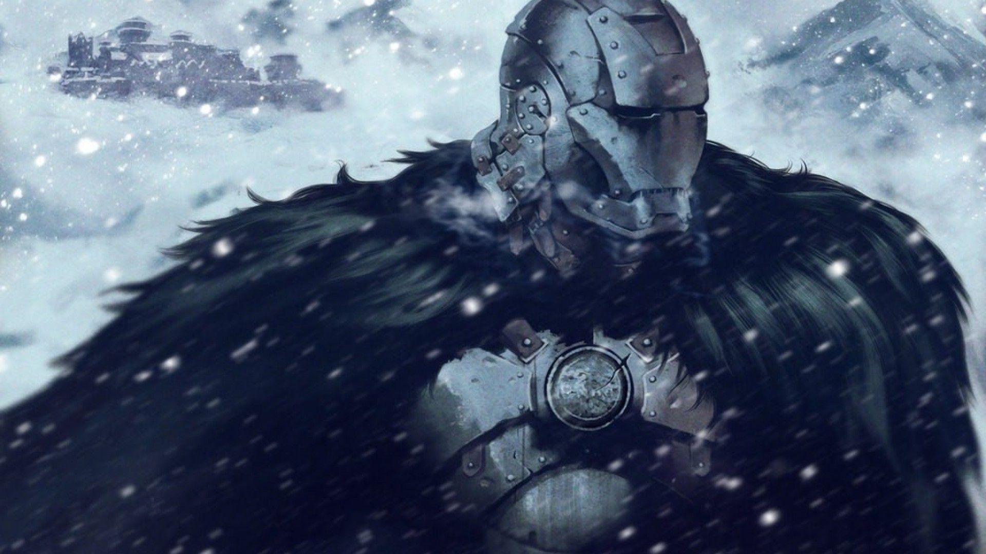 1920x1080 Game Of Thrones, Iron Man, Crossover, Snow, House Stark