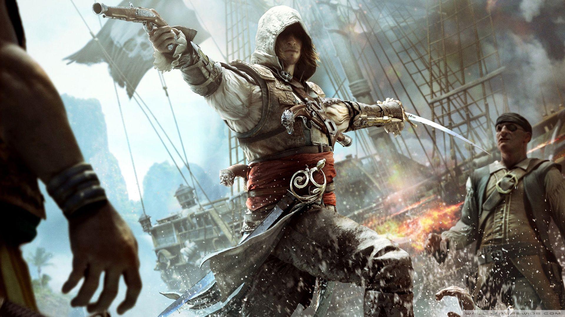 Assassins Creed IV Black Flag Game HD wallpaper