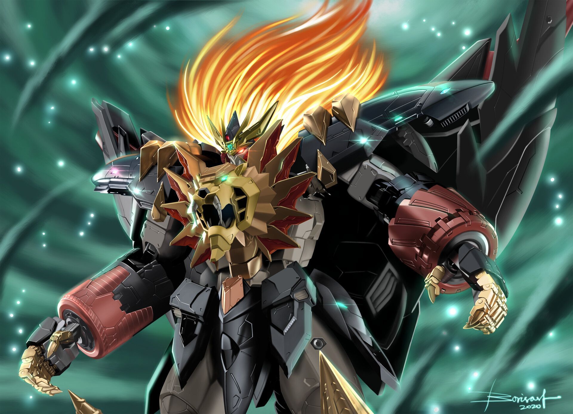 1920x1387 Genesic Gaogaigar
