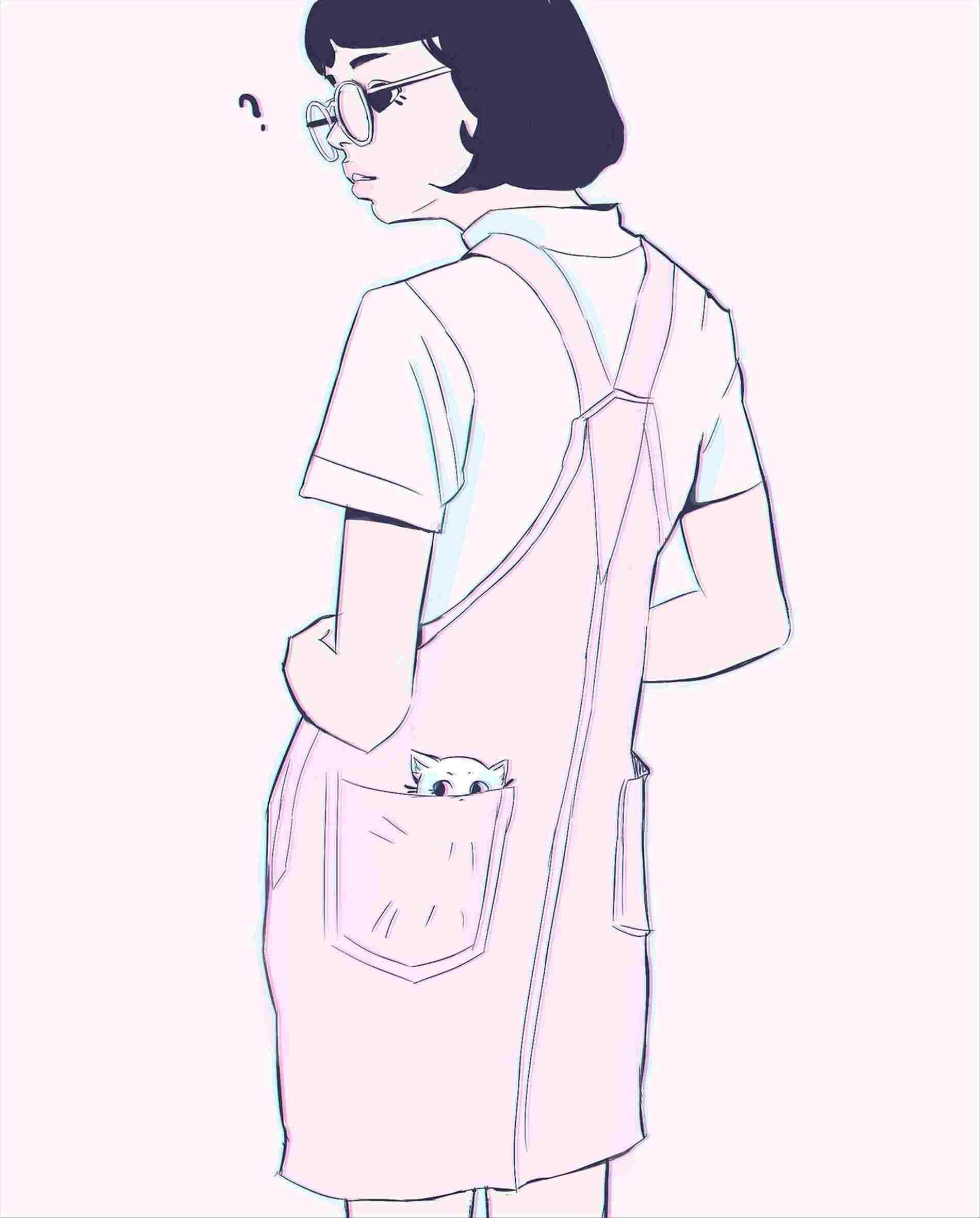 Preppy Aesthetic Drawing Ideas